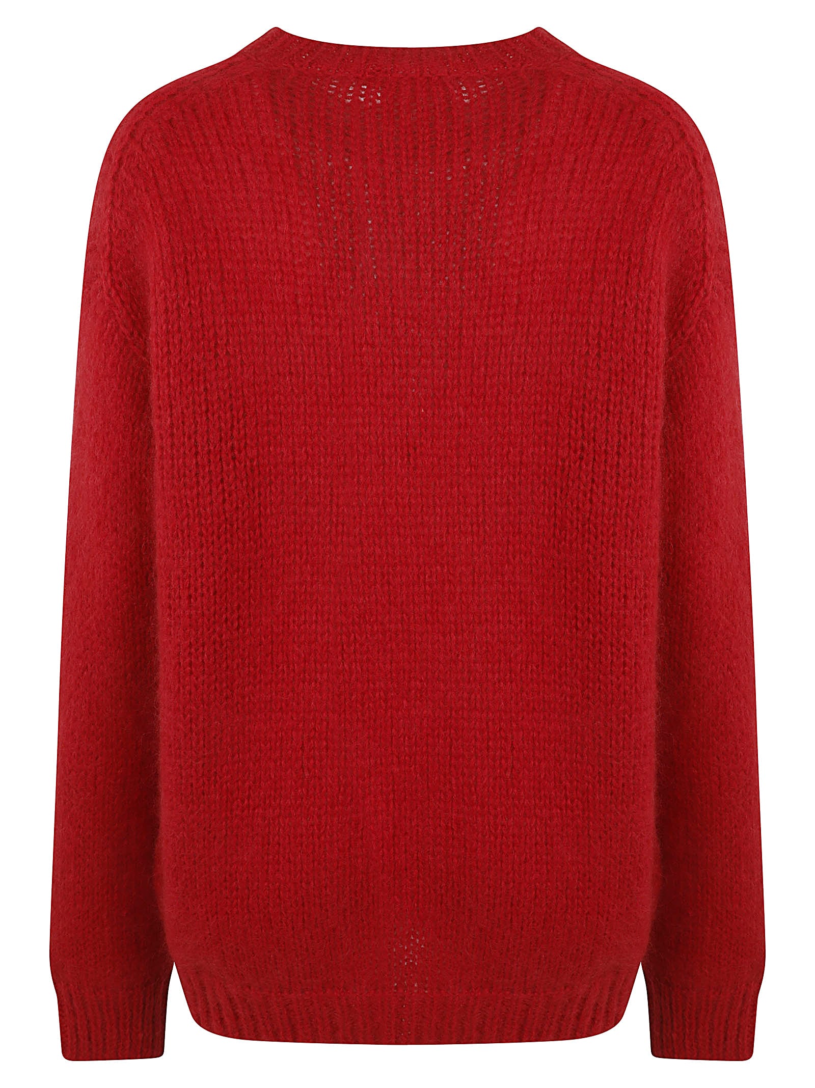 Shop P.a.r.o.s.h Lula Sweater In Red