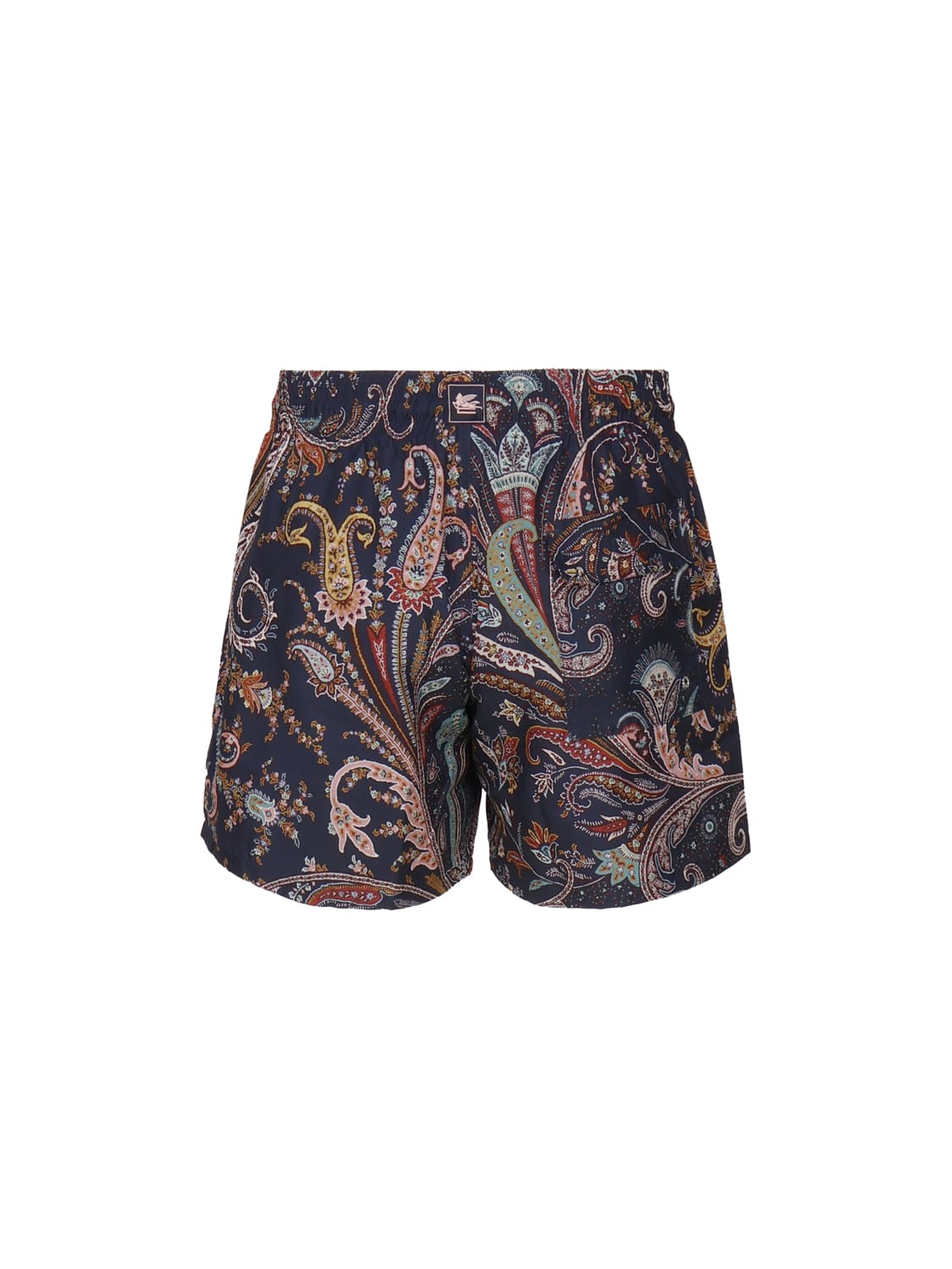 Shop Etro Costume With Paisley Design In Black