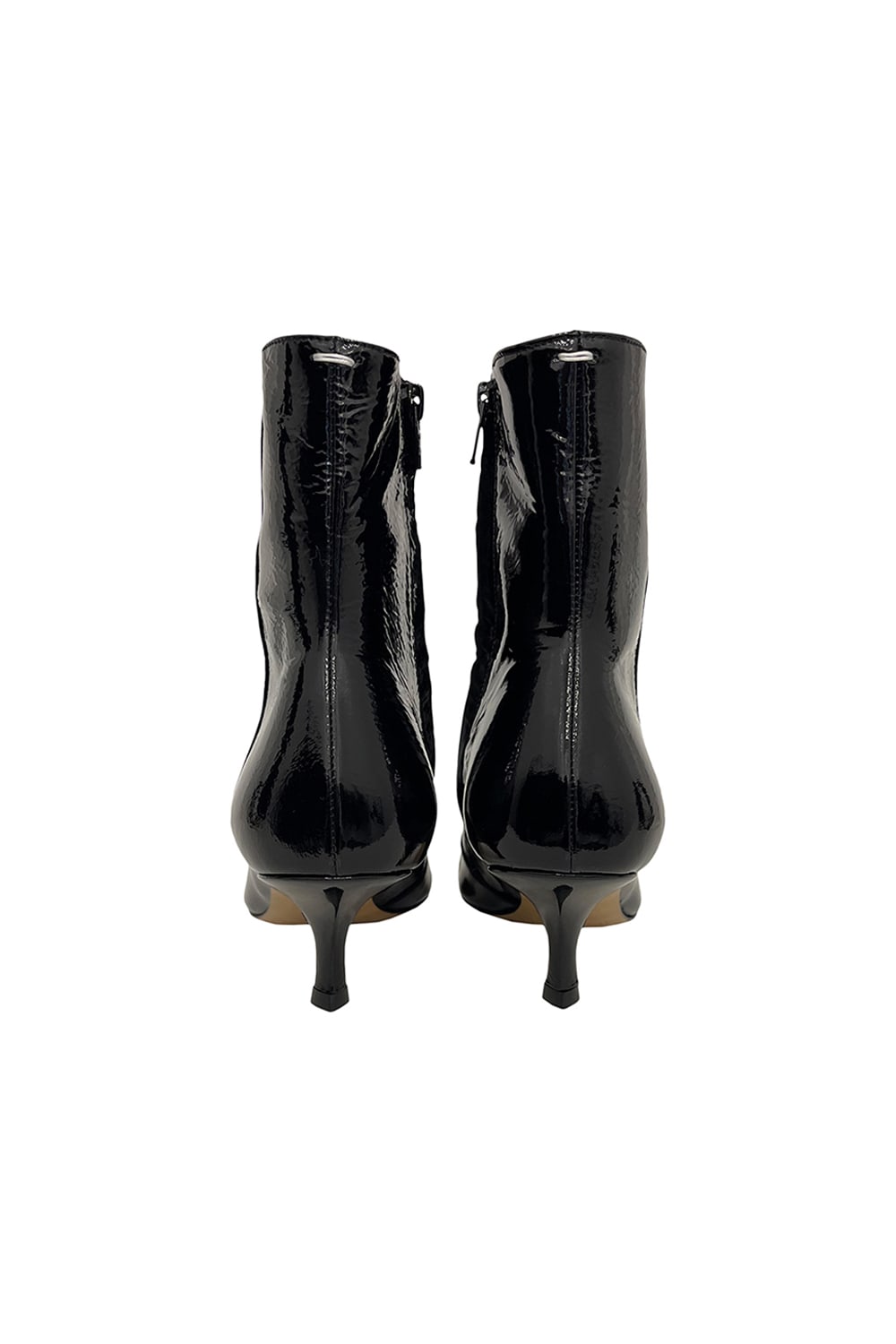 Maison Margiela Kinkies Ankle Boots In Black