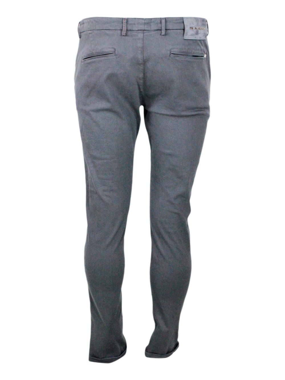 Shop Sartoria Tramarossa Pants In Grey Steel