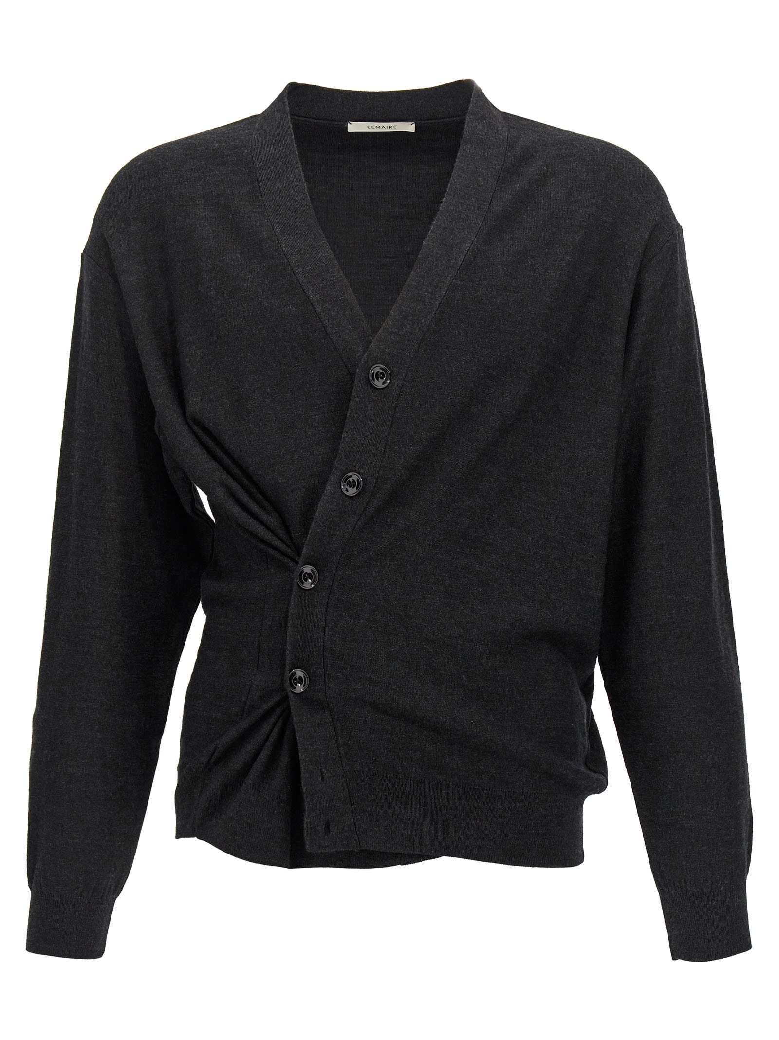 LEMAIRE RELAXED TWISTED CARDIGAN 