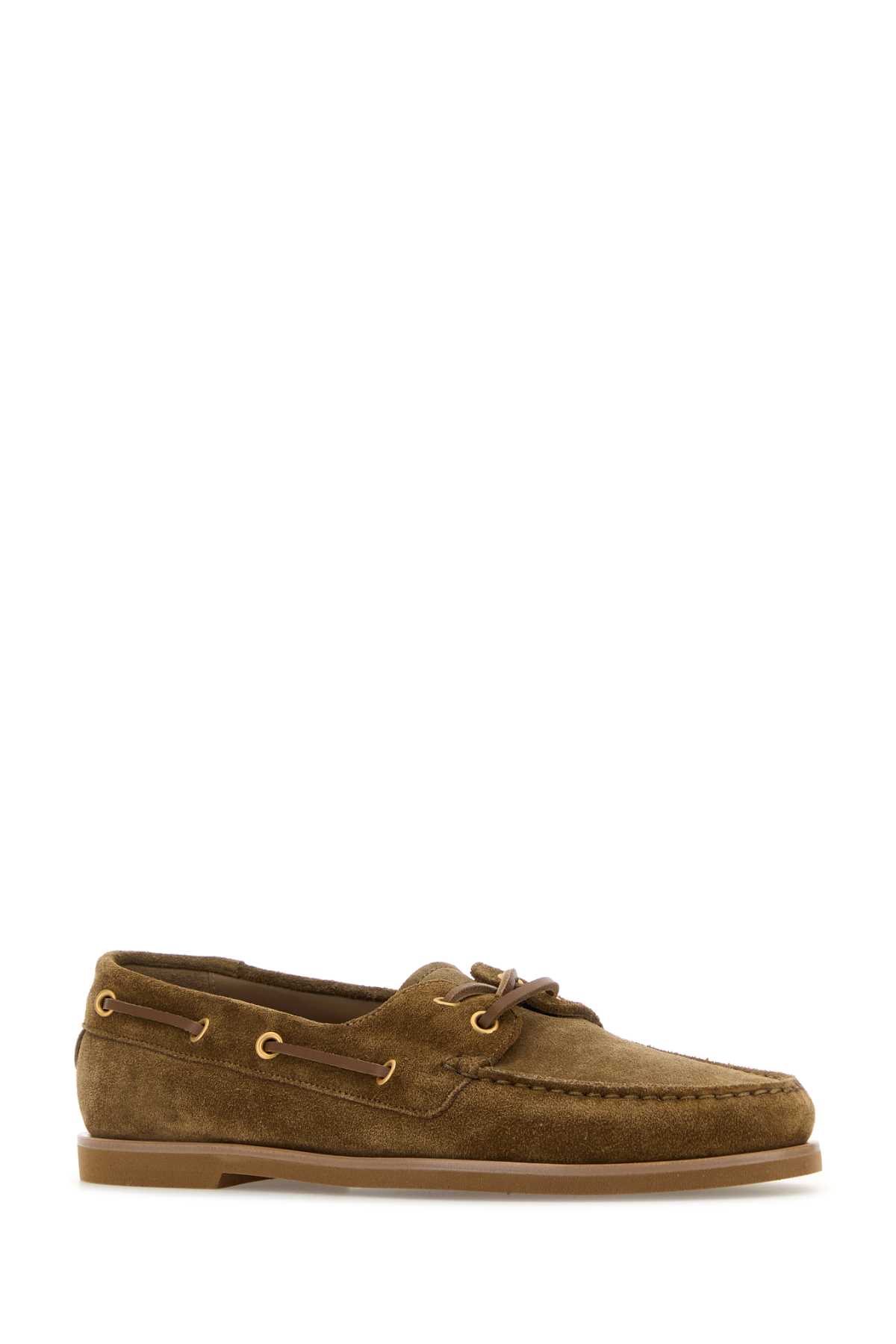 Gianvito Rossi Moccasters In Camelcamelcmcm