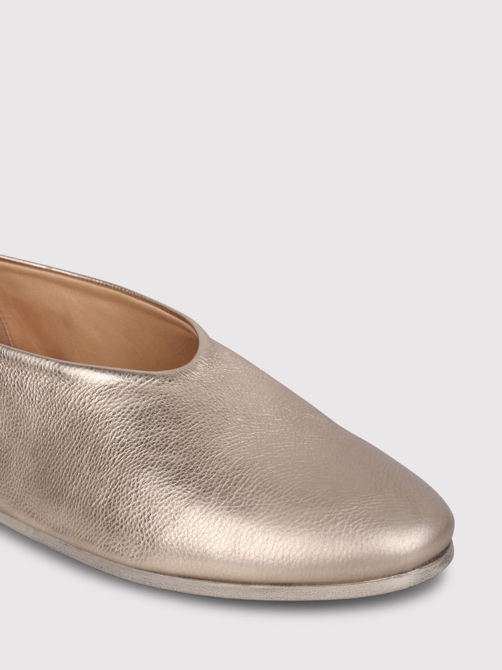 Shop Marsèll Marsell Almond Toe Ballerina Shoes