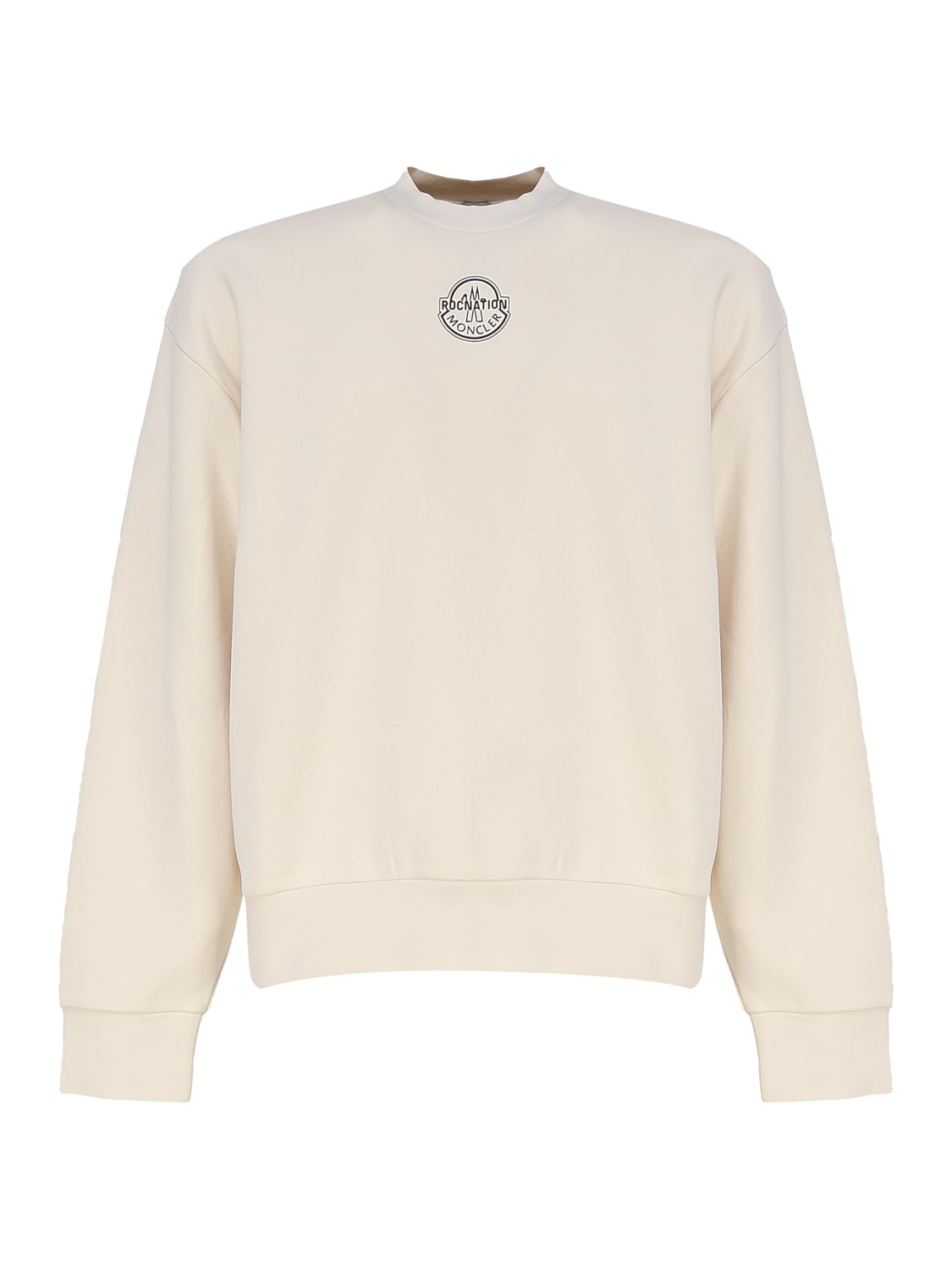 Shop Moncler Genius Logoed Sweatshirt In White