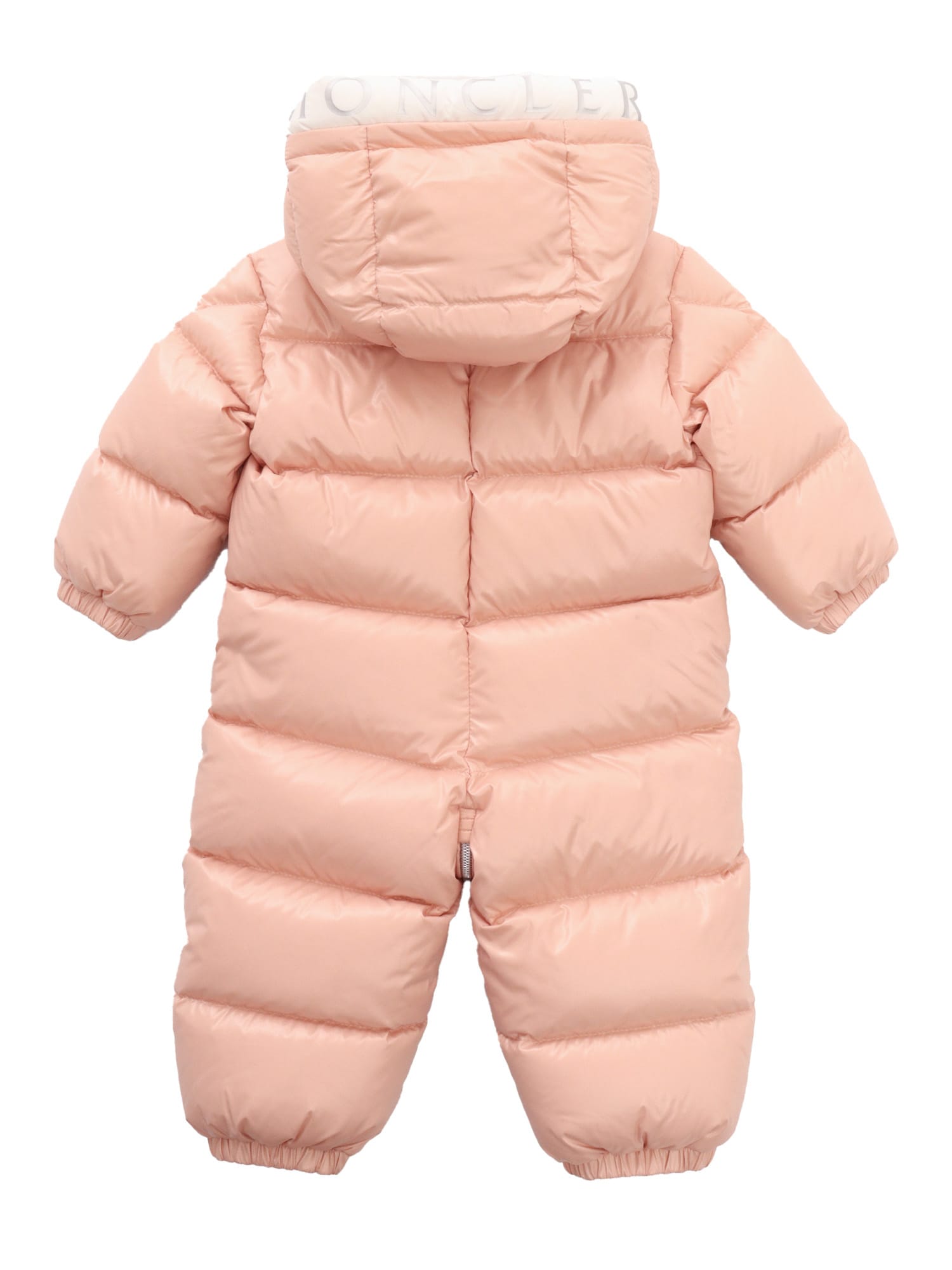 Shop Moncler Samian Padded Snow Suit In Pink