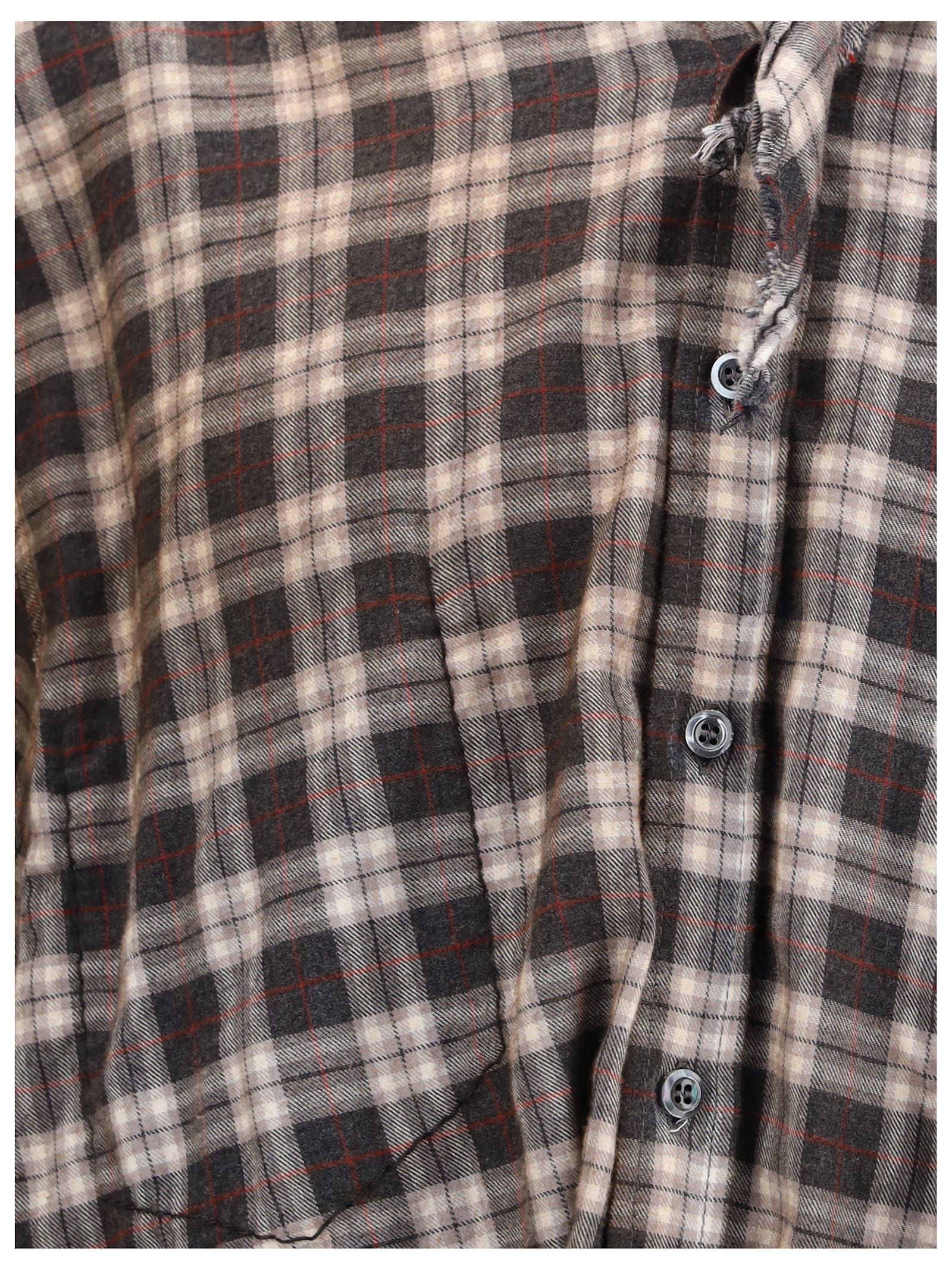 Dsquared2 X Magliano Butch Check Shirt In Multi