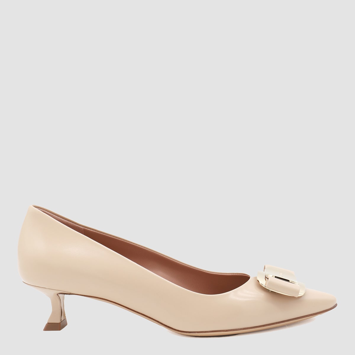 FERRAGAMO NUDE PUMPS 