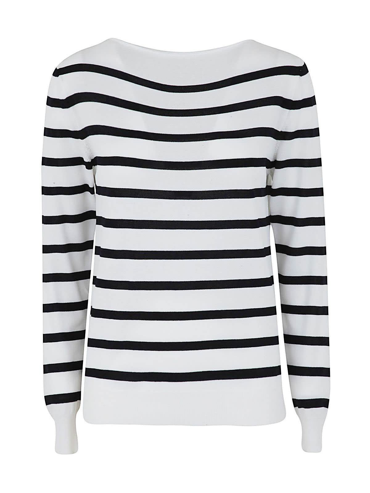 Liviana Conti T-shirt With Medium-lenght Sleeves And Stripes