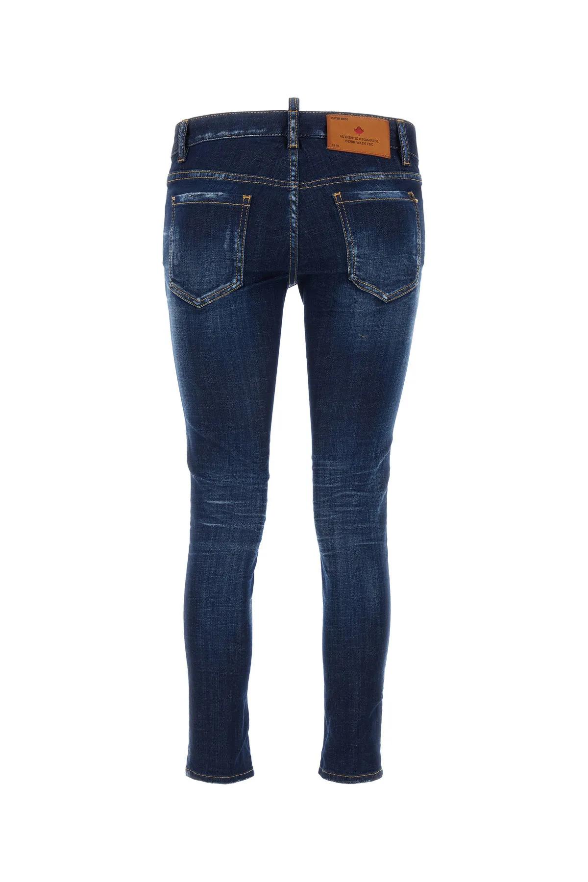 Shop Dsquared2 Stretch Denim Jennifer Jeans