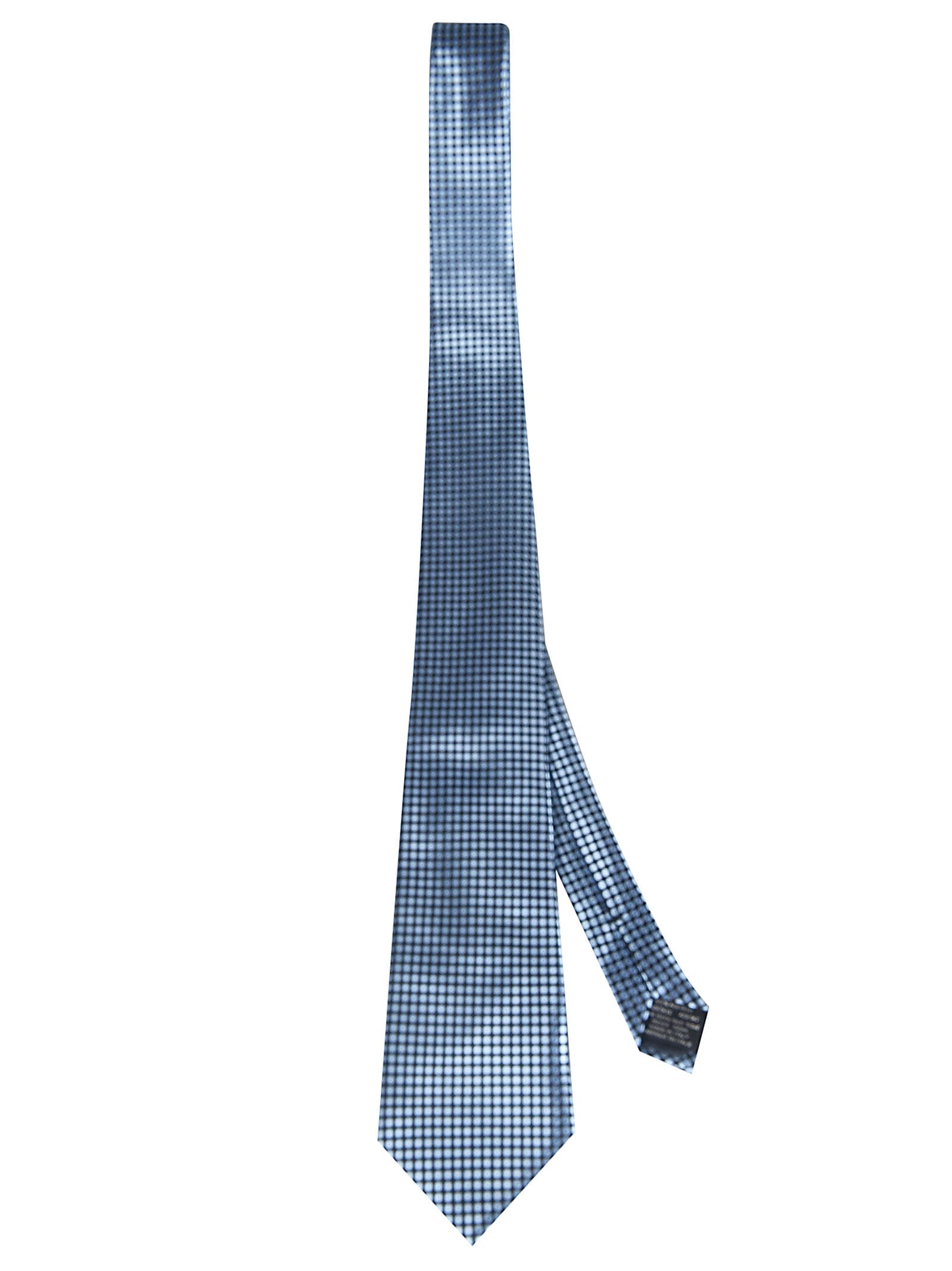Tom Ford Printed Neck Tie In Light Blue