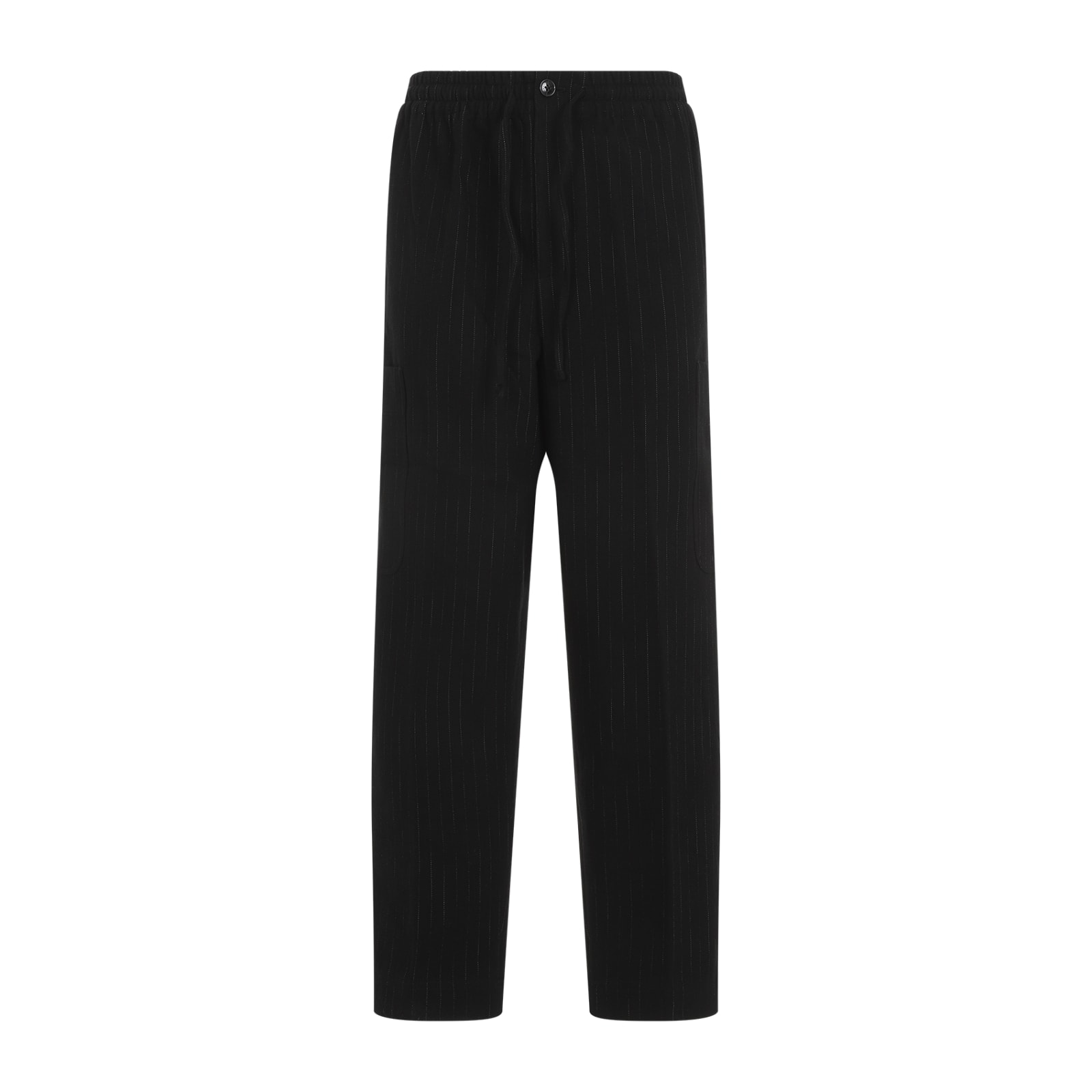 Shop Kenzo Cargo Pants In Black