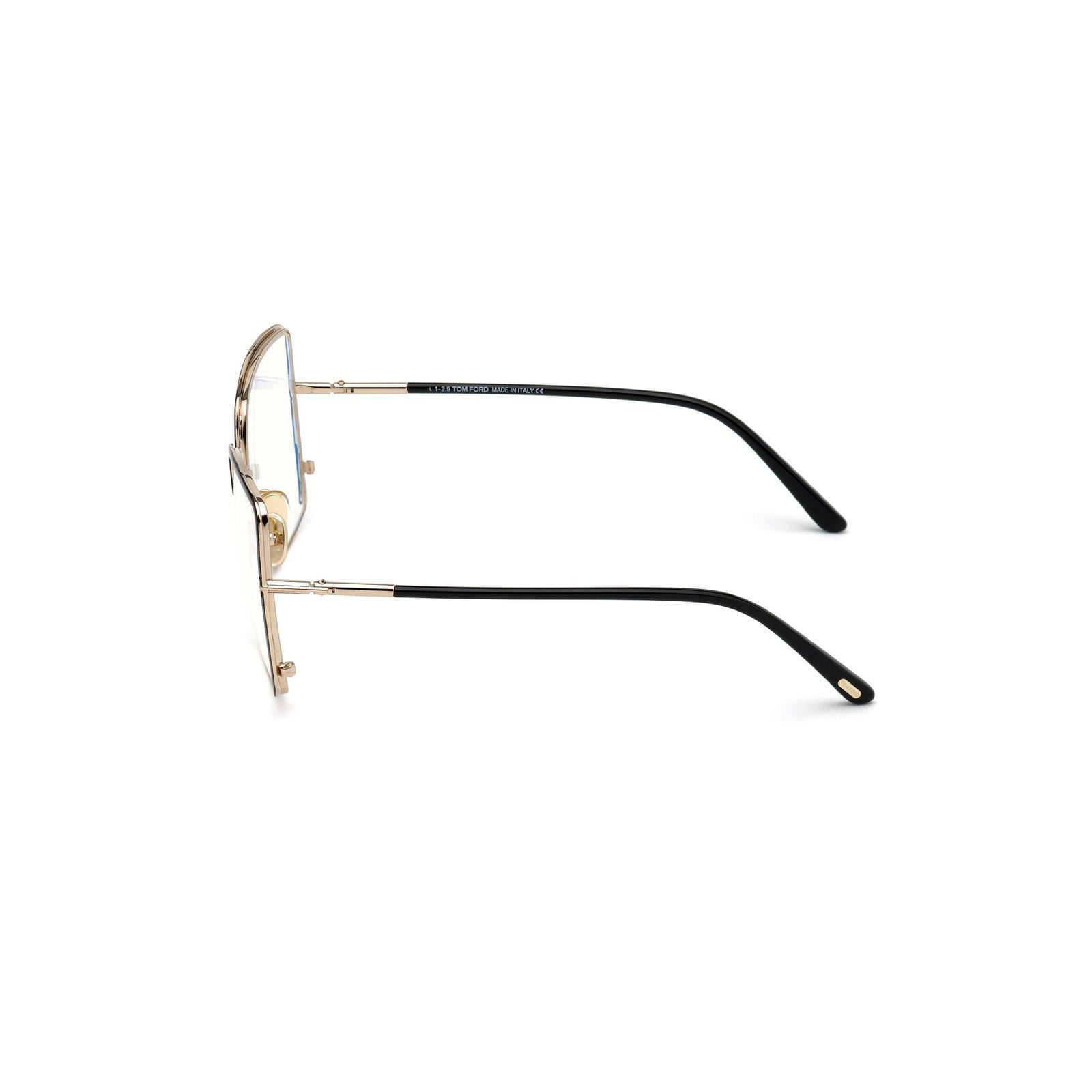 Shop Tom Ford Butterfly Frame Glasses In 001