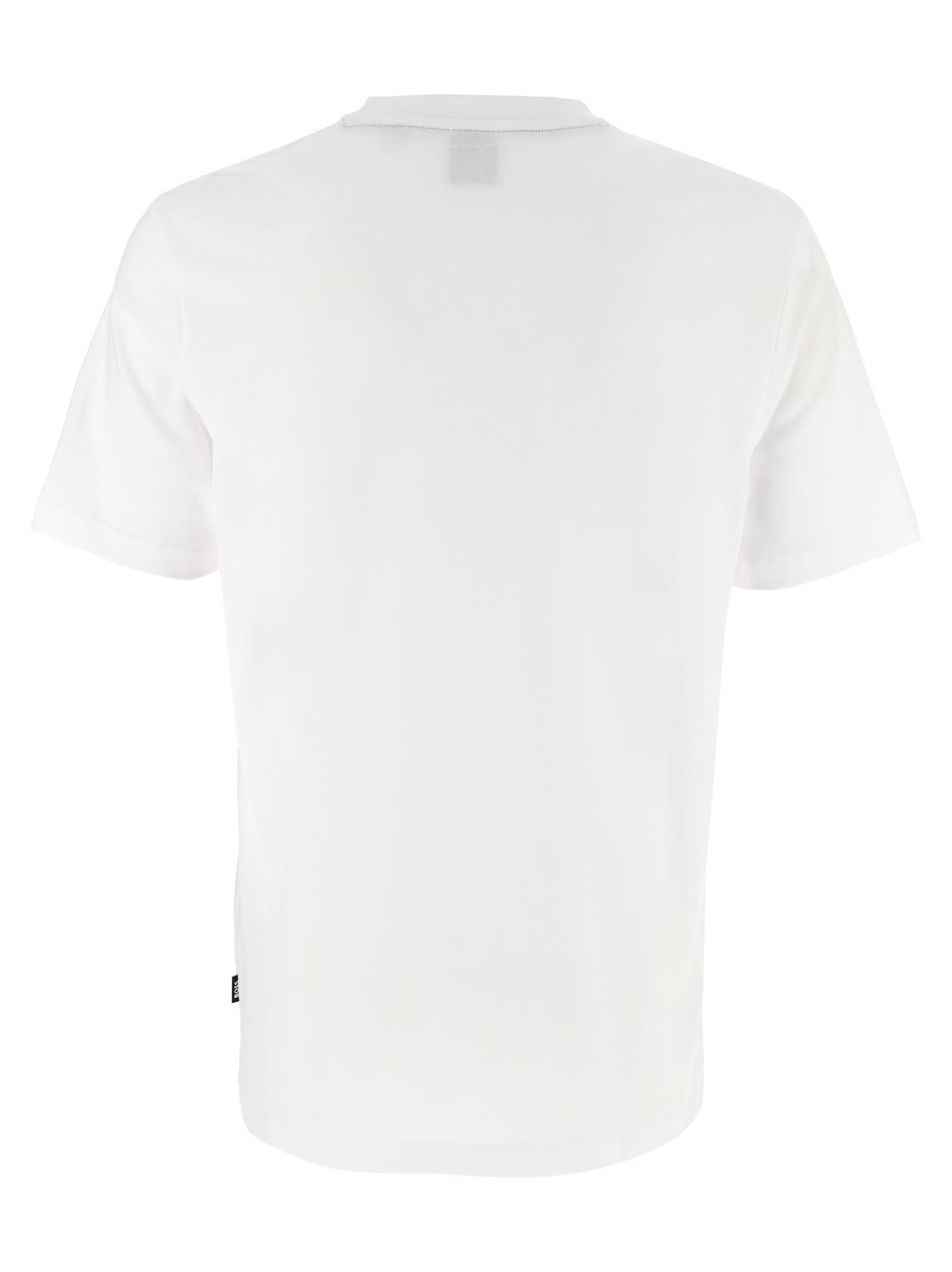 Hugo Boss Logo-print Crew-neck T-shirt