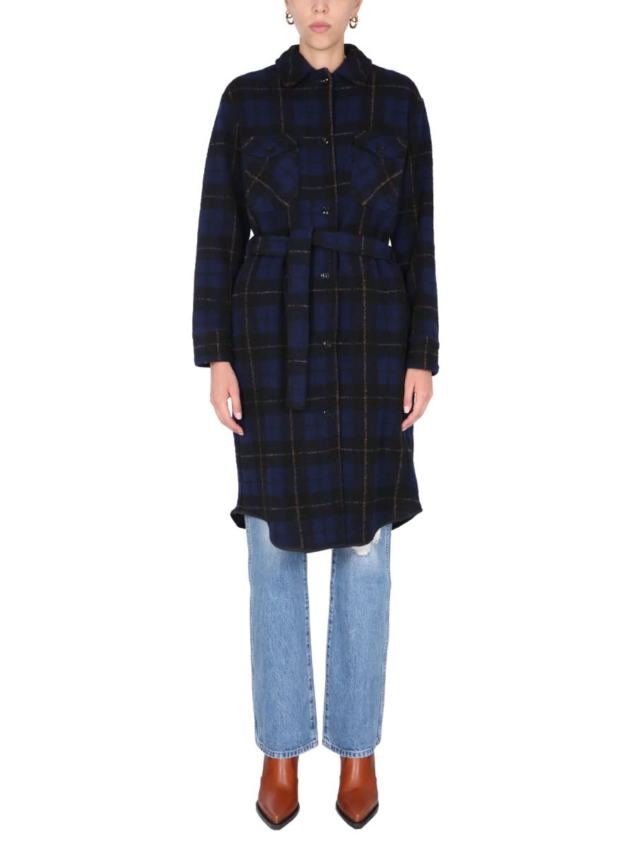 Woolrich Women's Gentry Trench In Blue