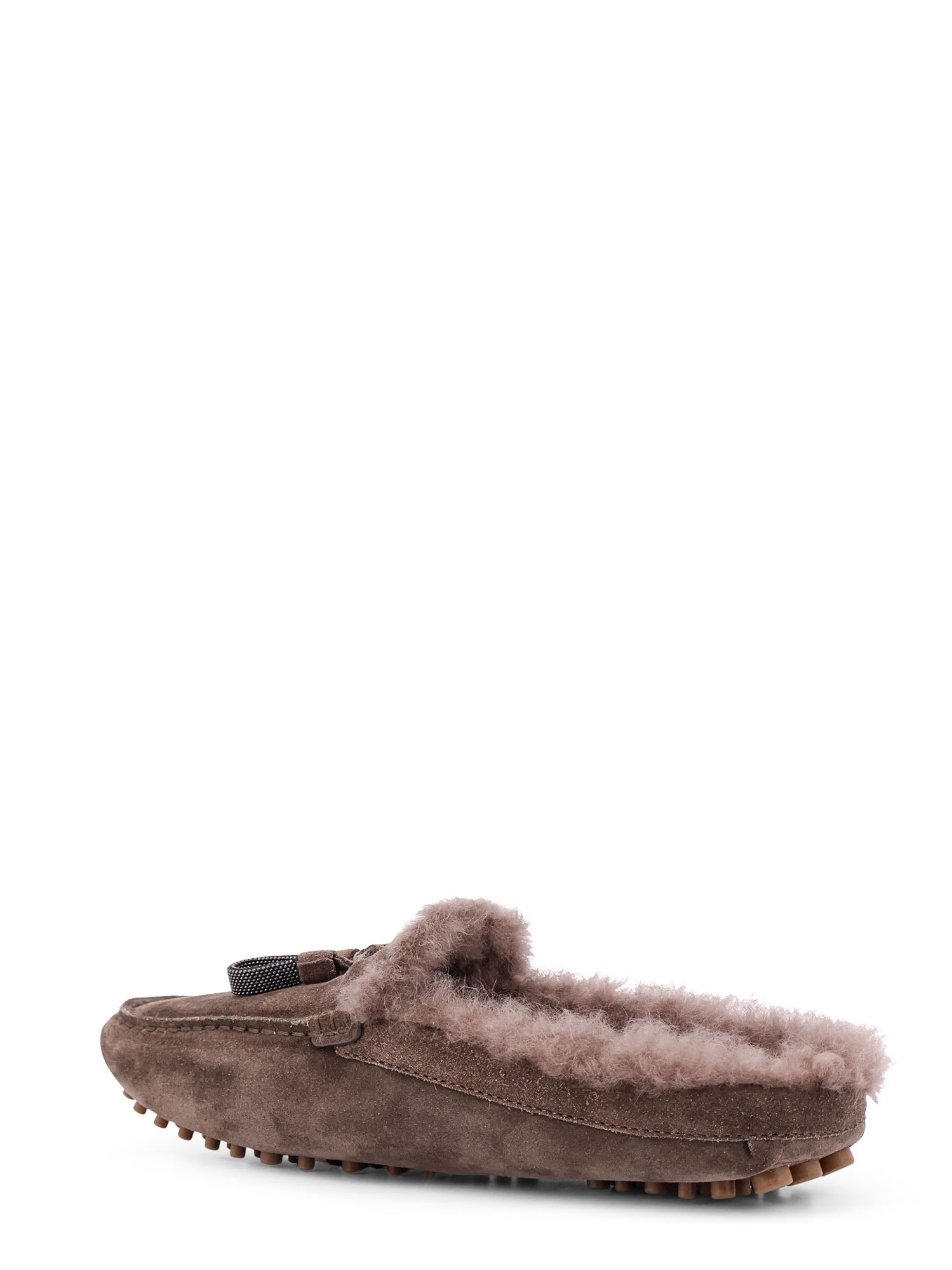 Shop Brunello Cucinelli Loafer In Brown