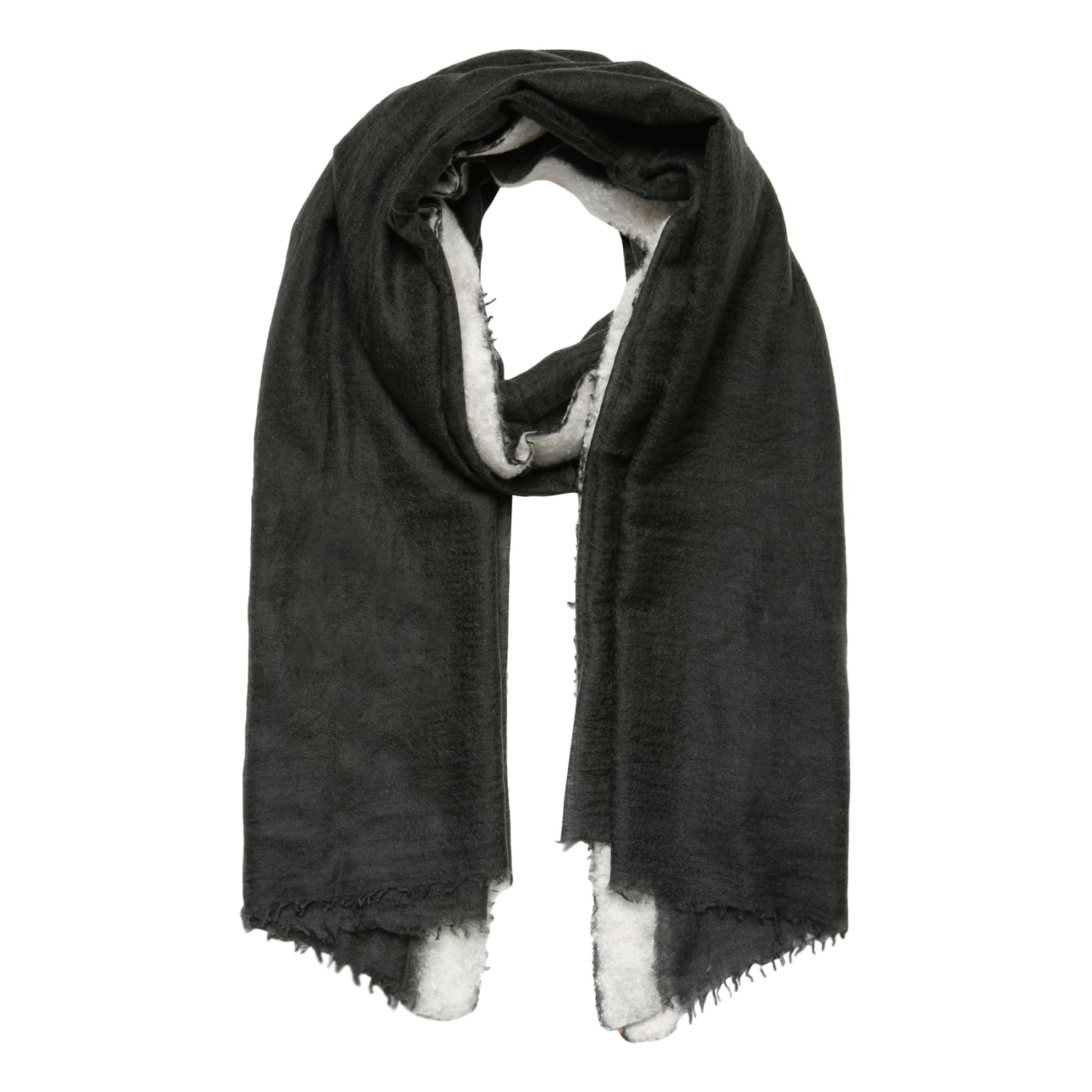 Mirror in the Sky Crow And Pearl Cashmere Scarf