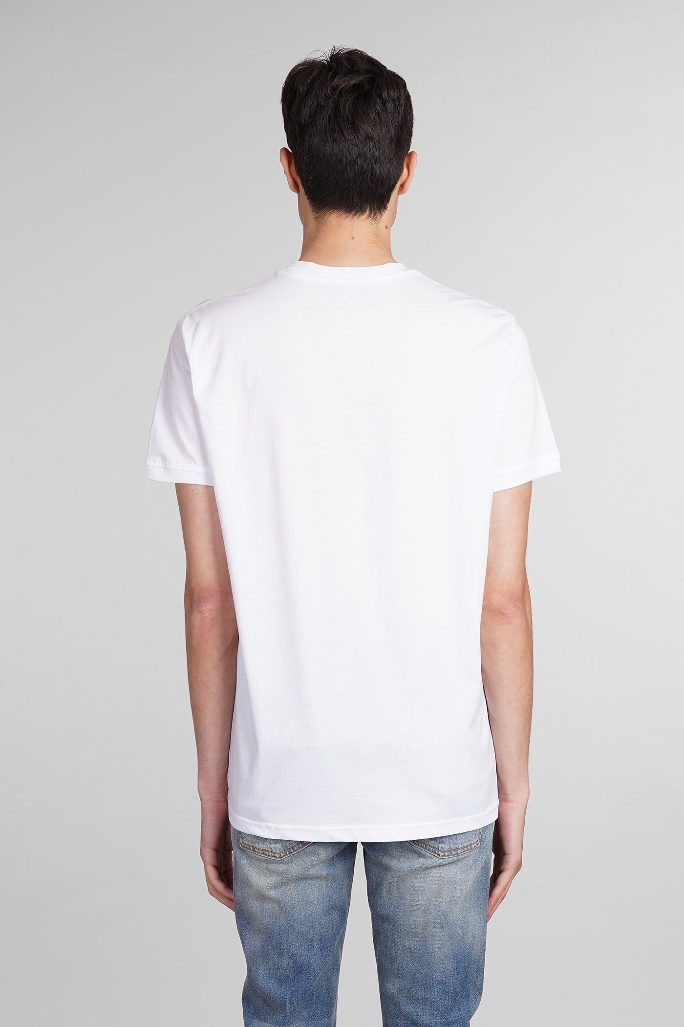 Shop Salvatore Santoro T-shirt In White Cotton