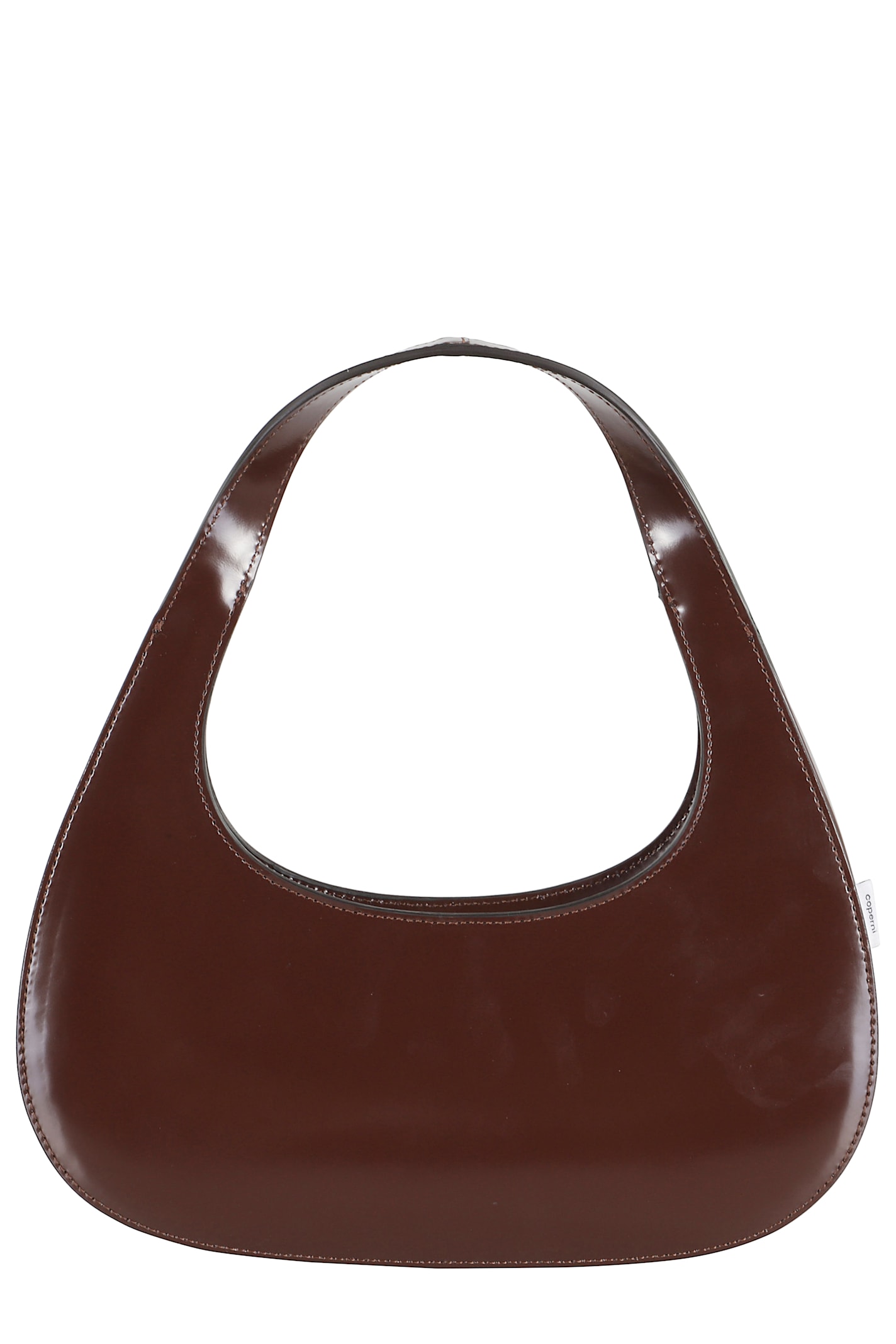 Coperni Leather Embossed Tote Bag In Brown