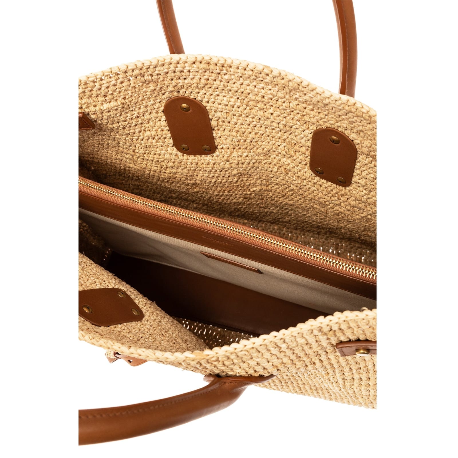Saint Laurent Sac De Jour Slim Shopper Bag In Brown