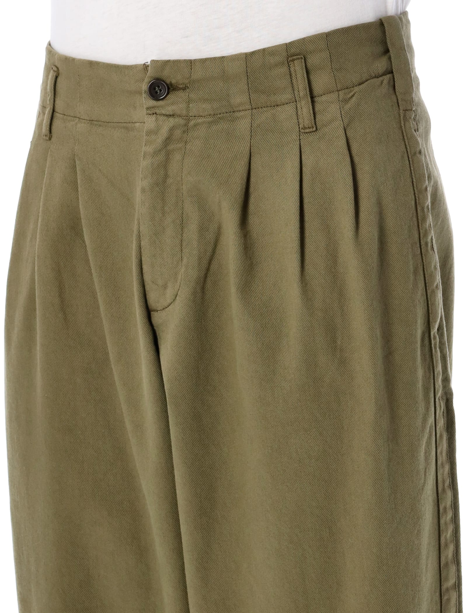 Ymc You Must Create Ymc Creole Peg Trousers In Olive
