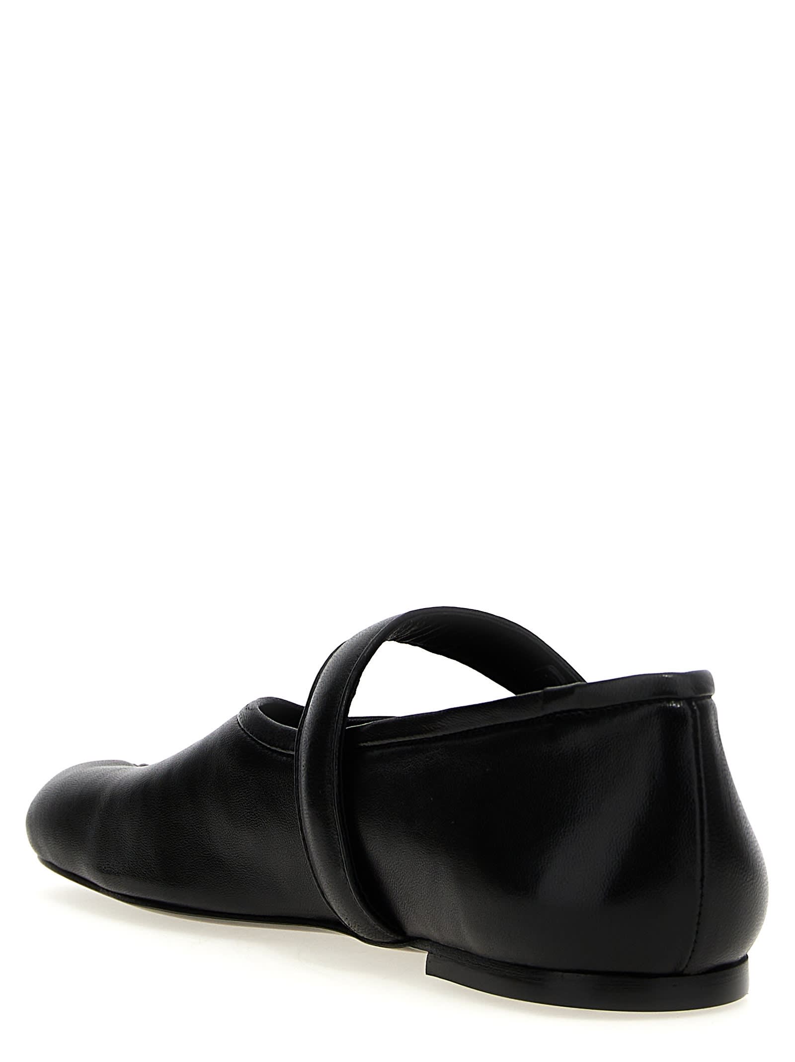 Coperni Ballet Flats With Toe Separation Design In Black