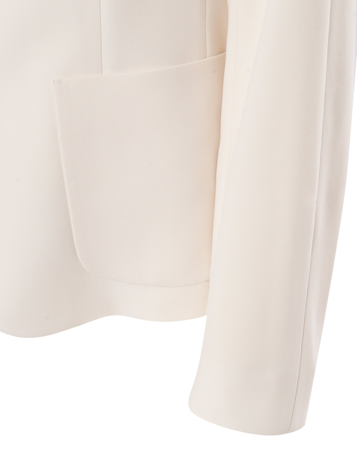 Max Mara White Blazer In White