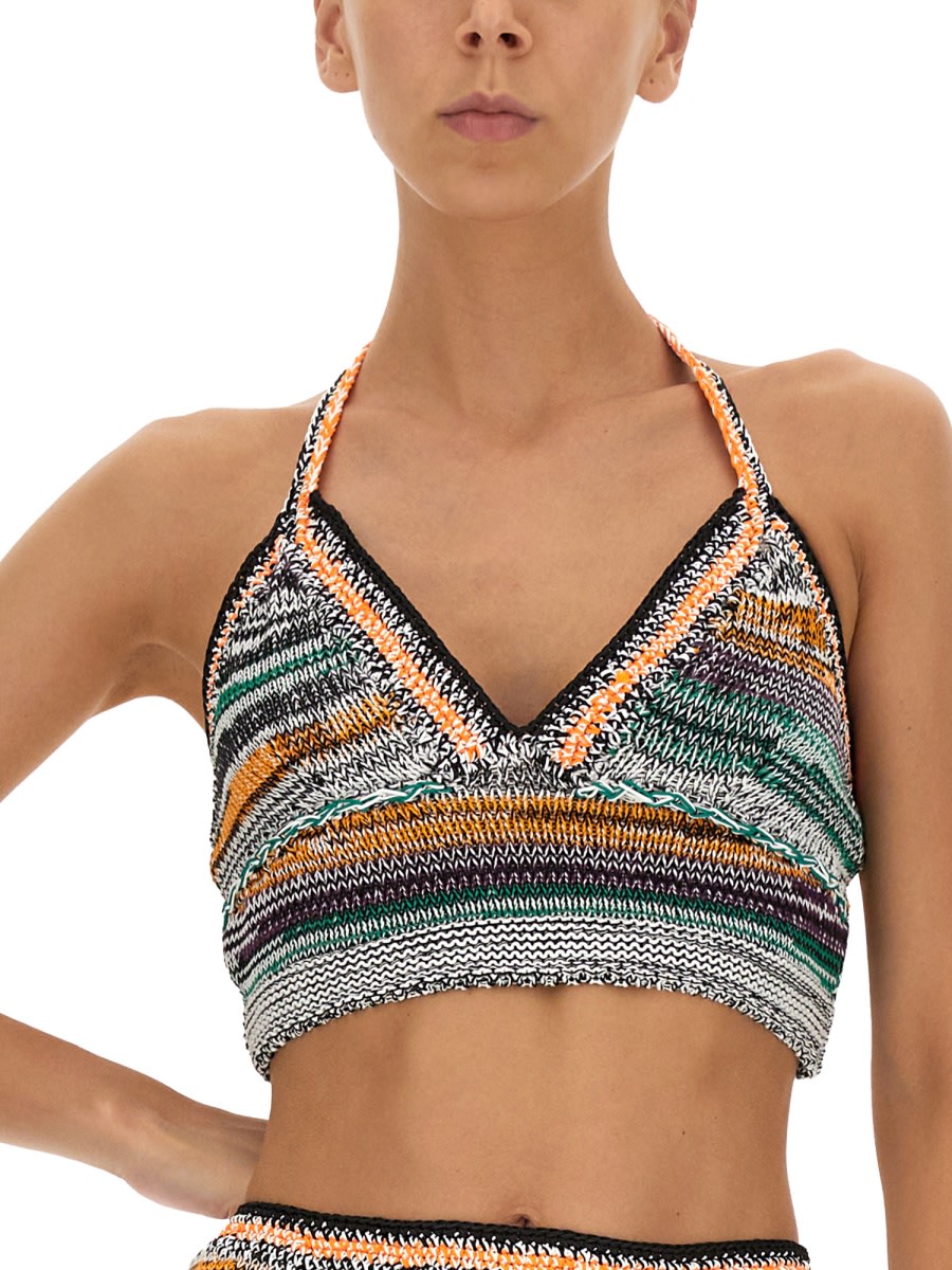 Shop Miista Top Elaine In Multicolour