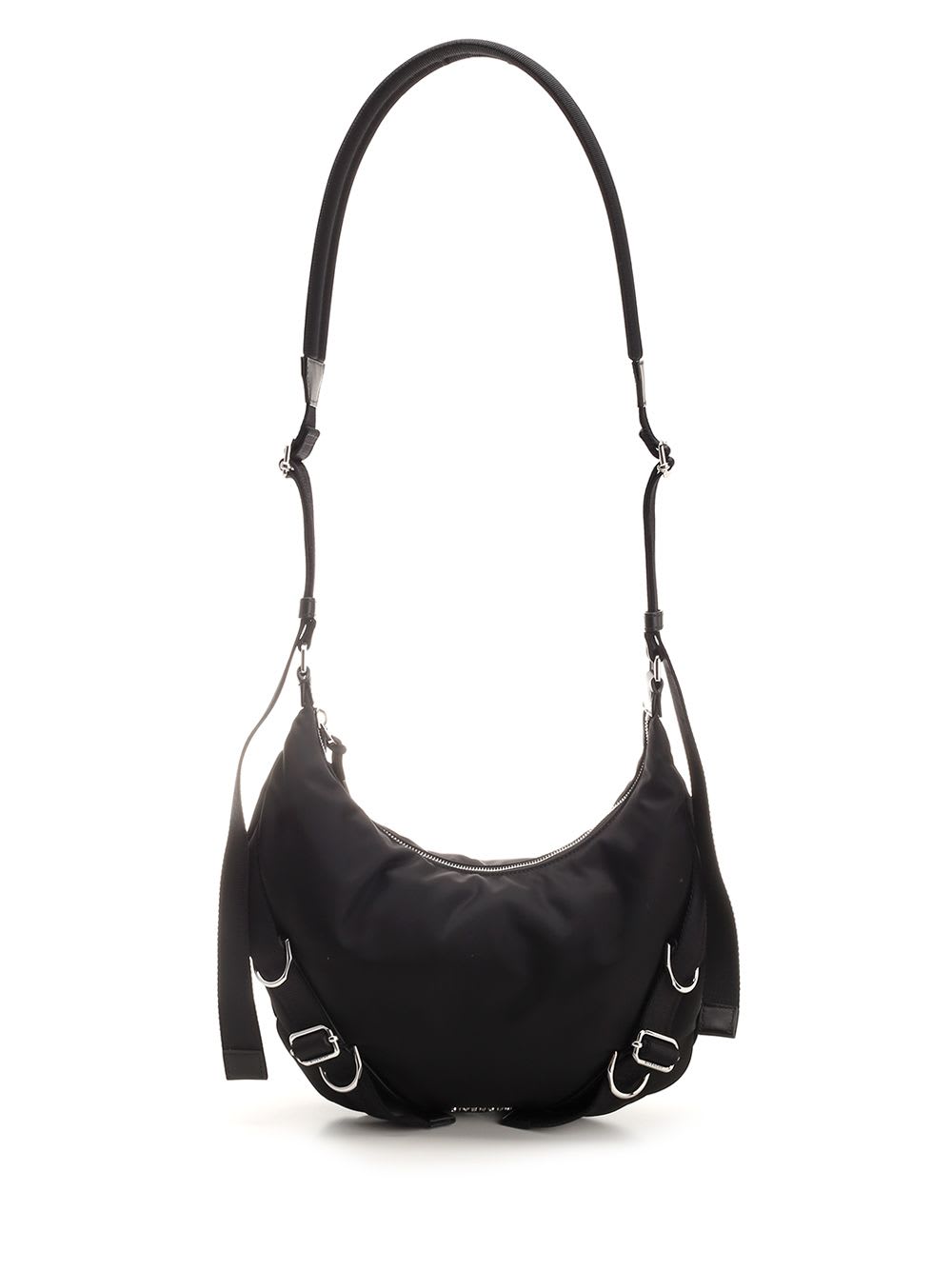 Shop Givenchy Voyou Shoulder Bag In Black