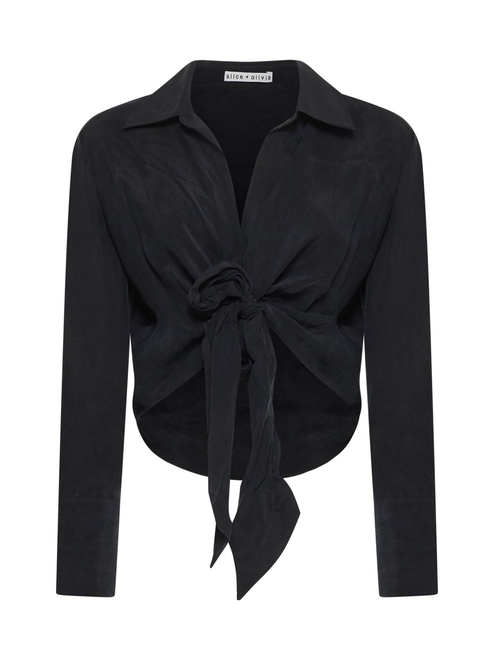 Shop Alice And Olivia Shirt In Black