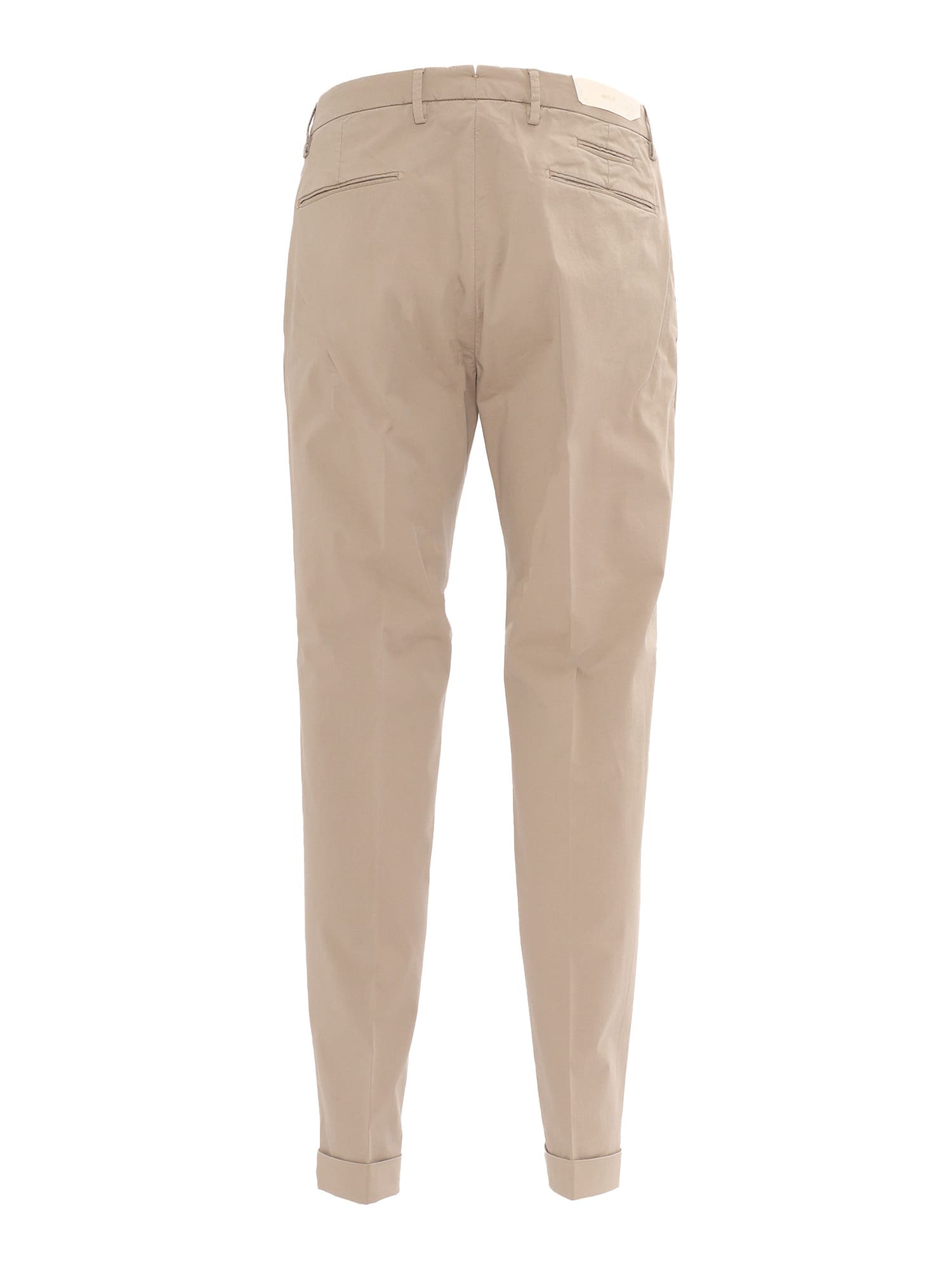 Briglia 1949 Pleated-cuffed Tailored Trousers In Neutral