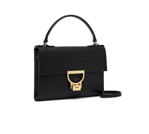 Shop Coccinelle Arlettis Mini Handbag In Noir