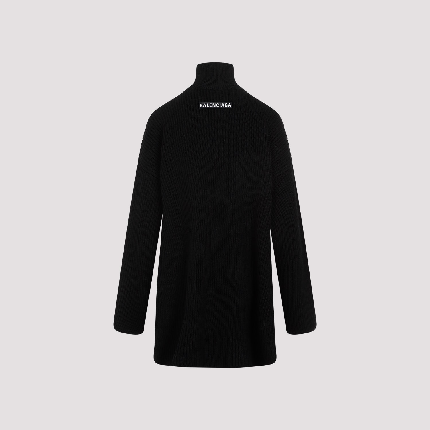 Shop Balenciaga Wool Pullover In Black