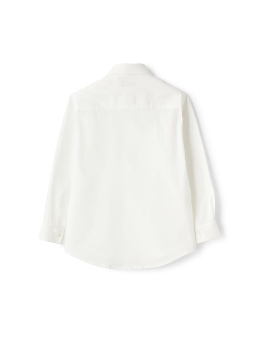 Il Gufo Shirt M/long In White