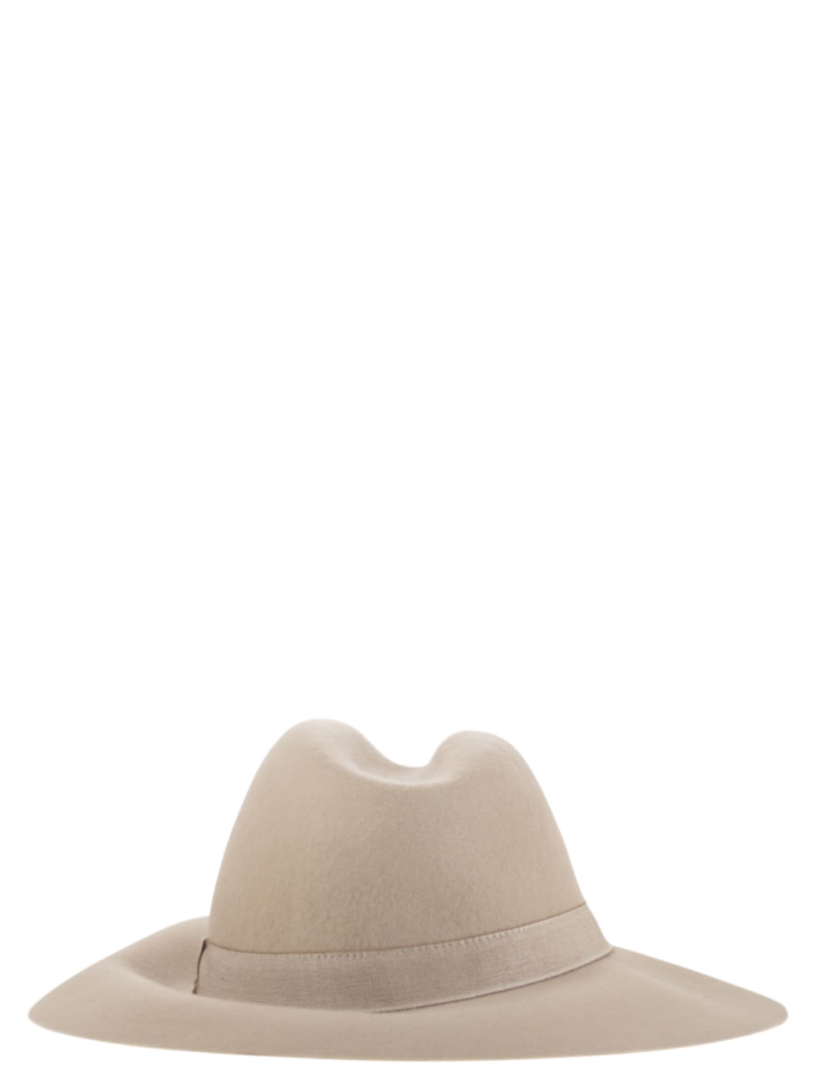 Fay Women Wool Felt Hat In Neutral