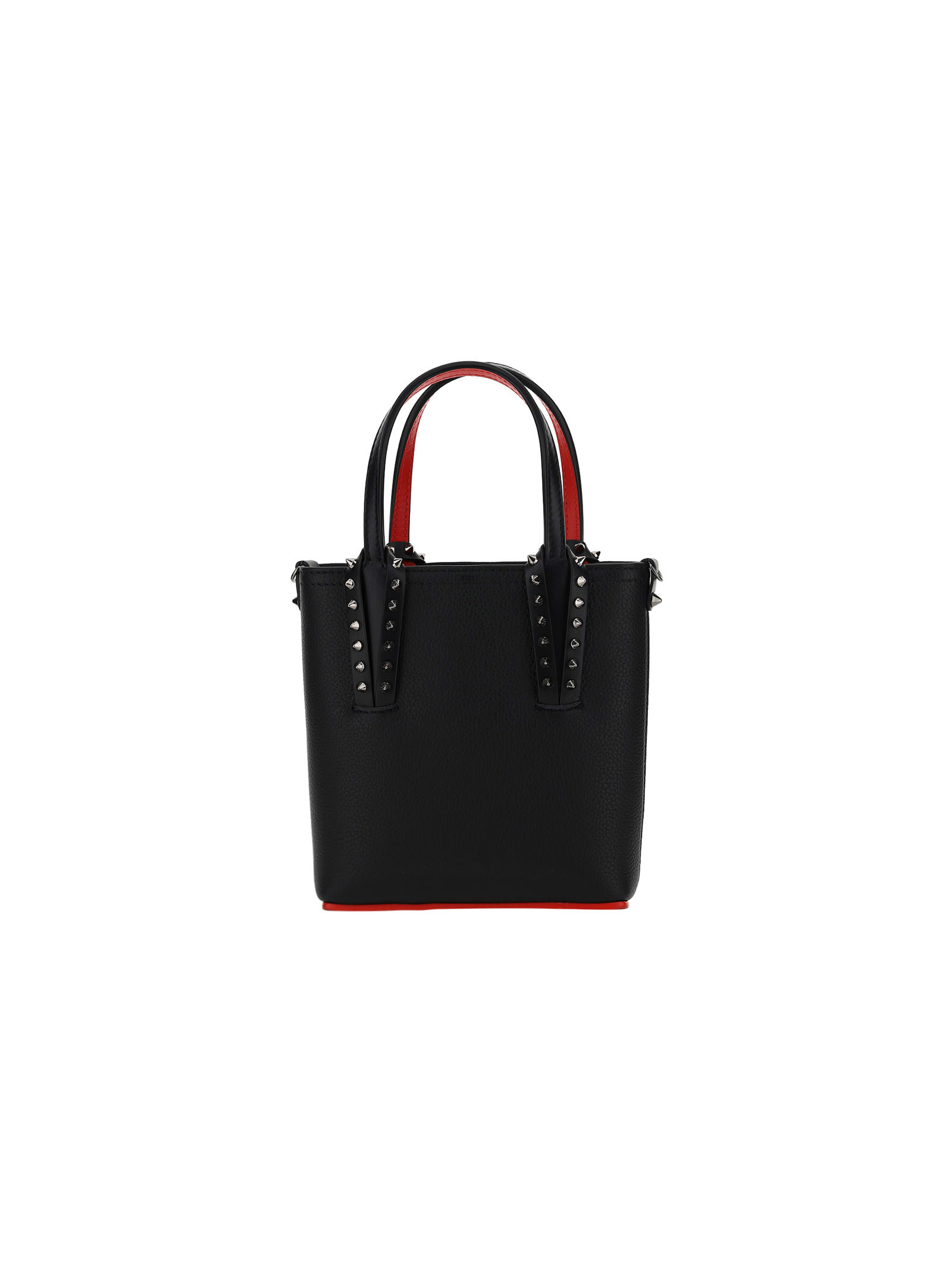 Shop Christian Louboutin Cabata Handbag In Black