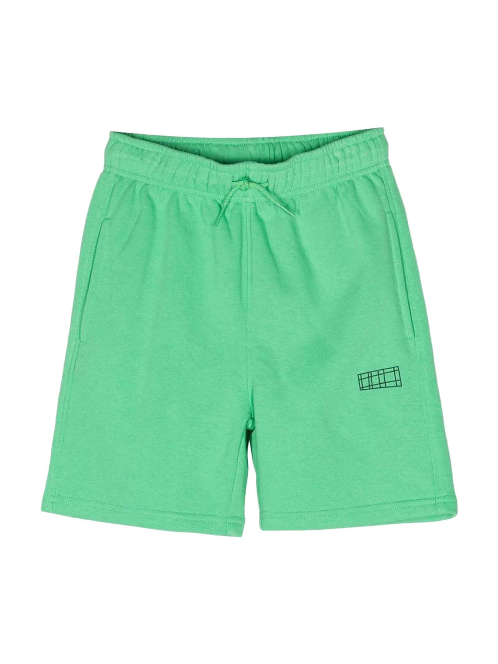 Molo Green Shorts Unisex In Verde