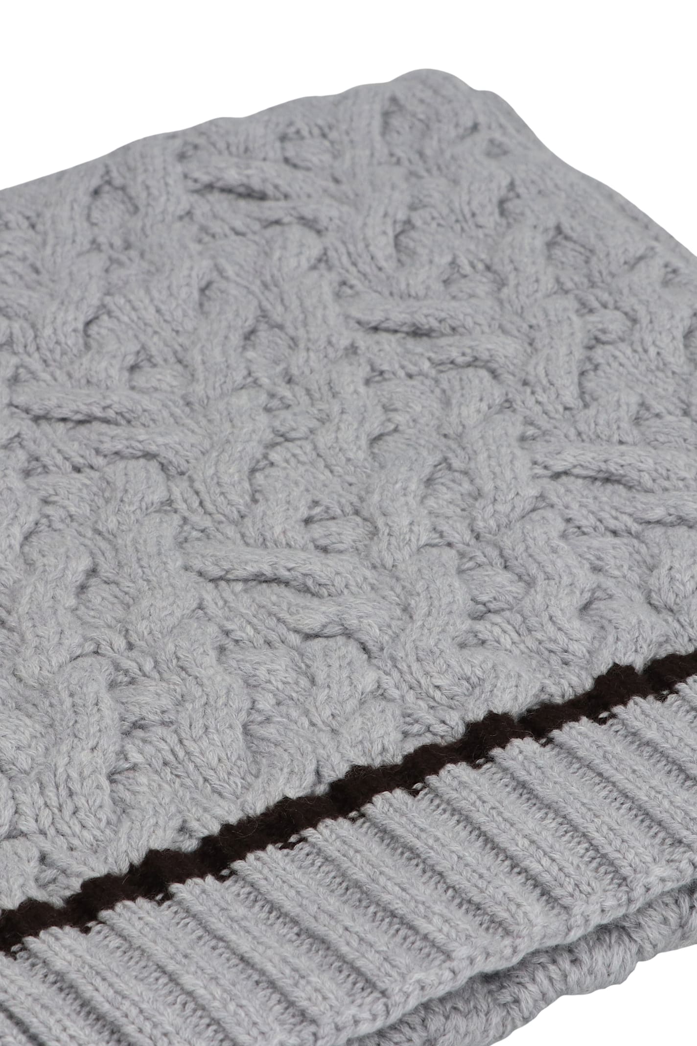 Malo Cashmere Scarf In Grey