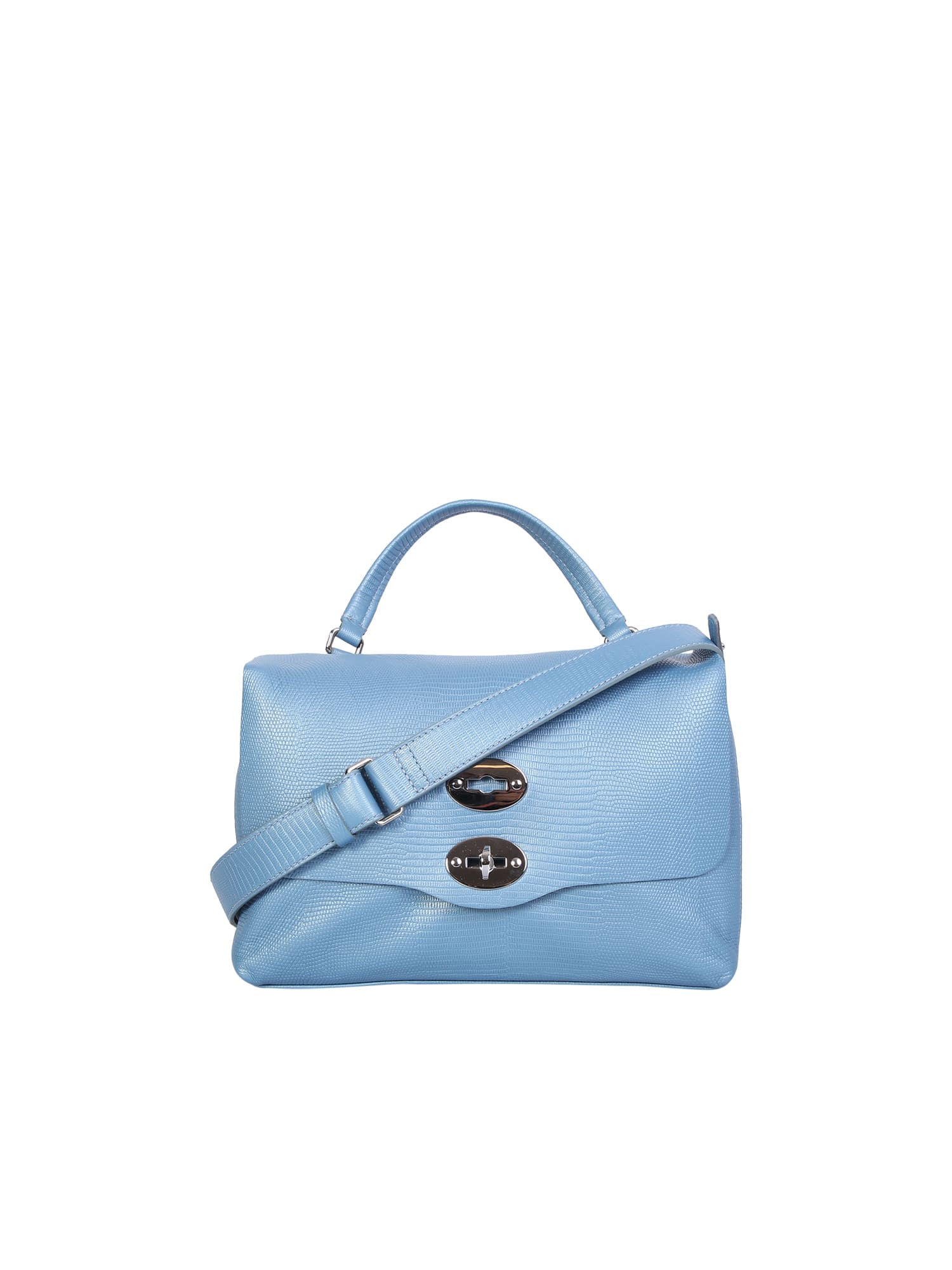 ZANELLATO POSTINA STARLIGHT LUXETHIC S LIGHT BLUE BAG