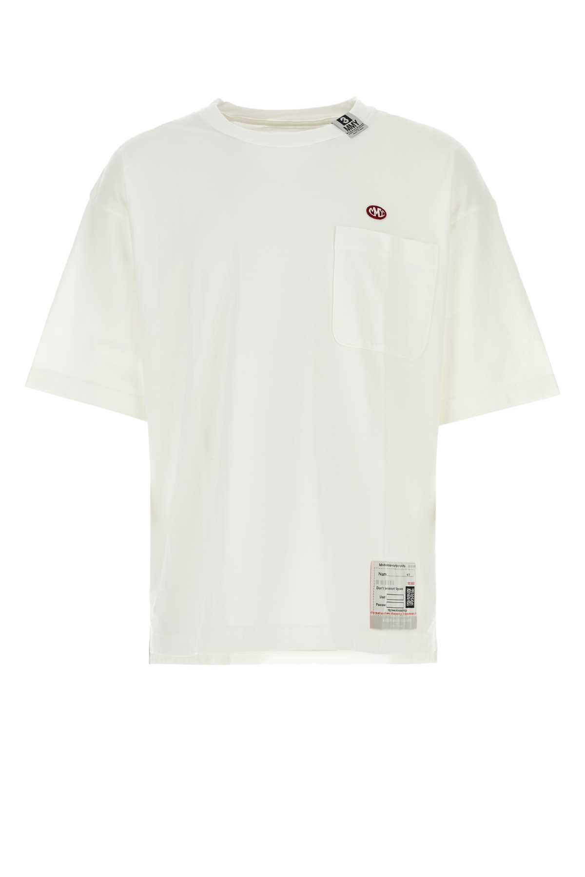 Shop Miharayasuhiro White Cotton T-shirt