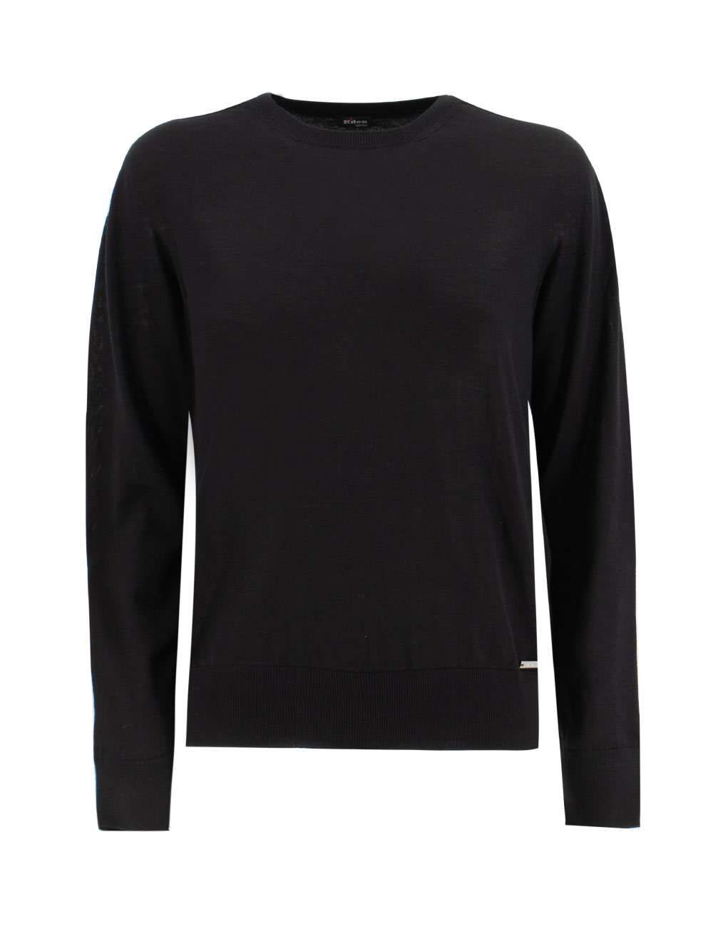 Shop Kiton Sweater In Black