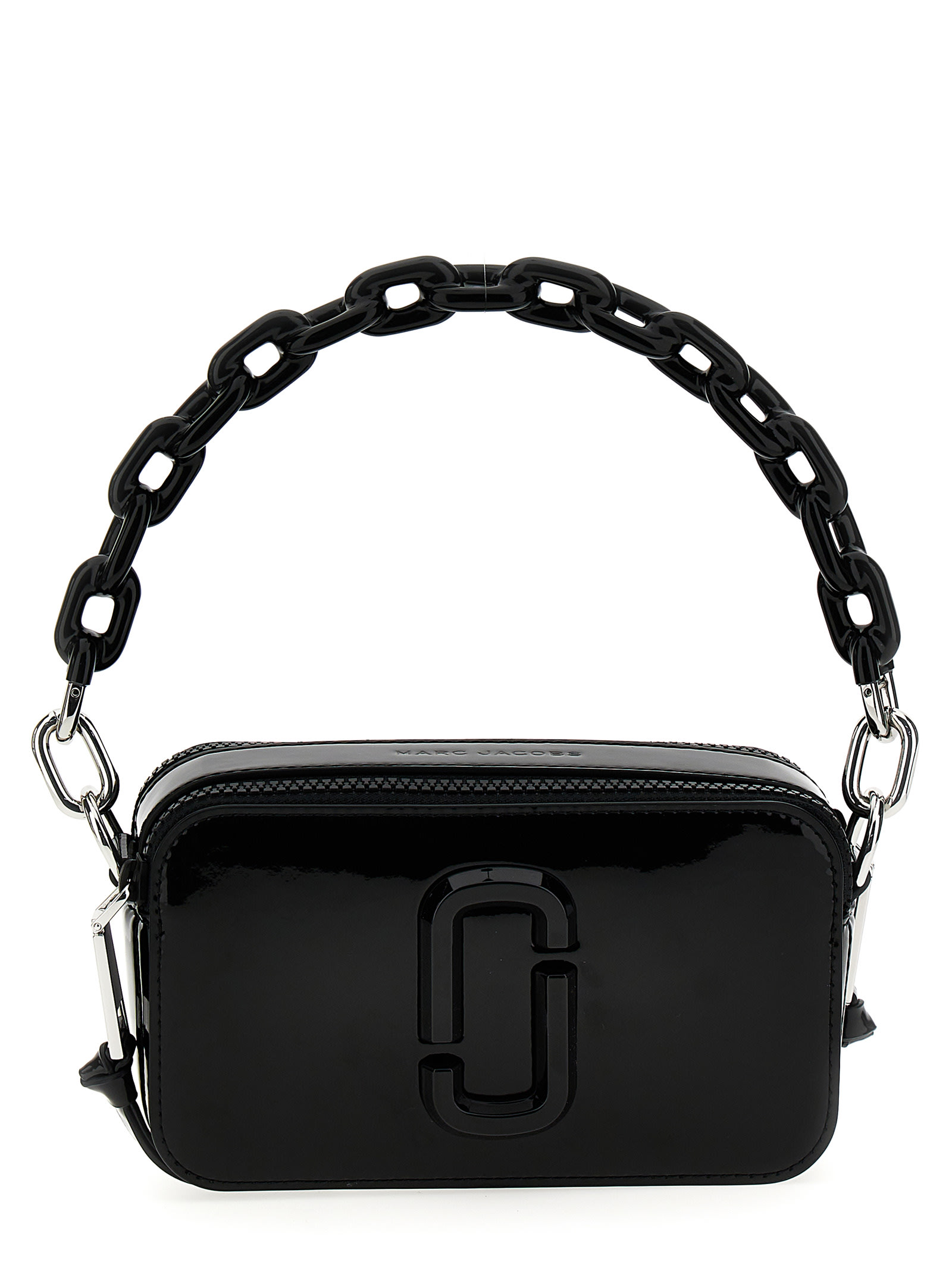 Marc Jacobs the Patent Leather Snapshot Crossbody Bag