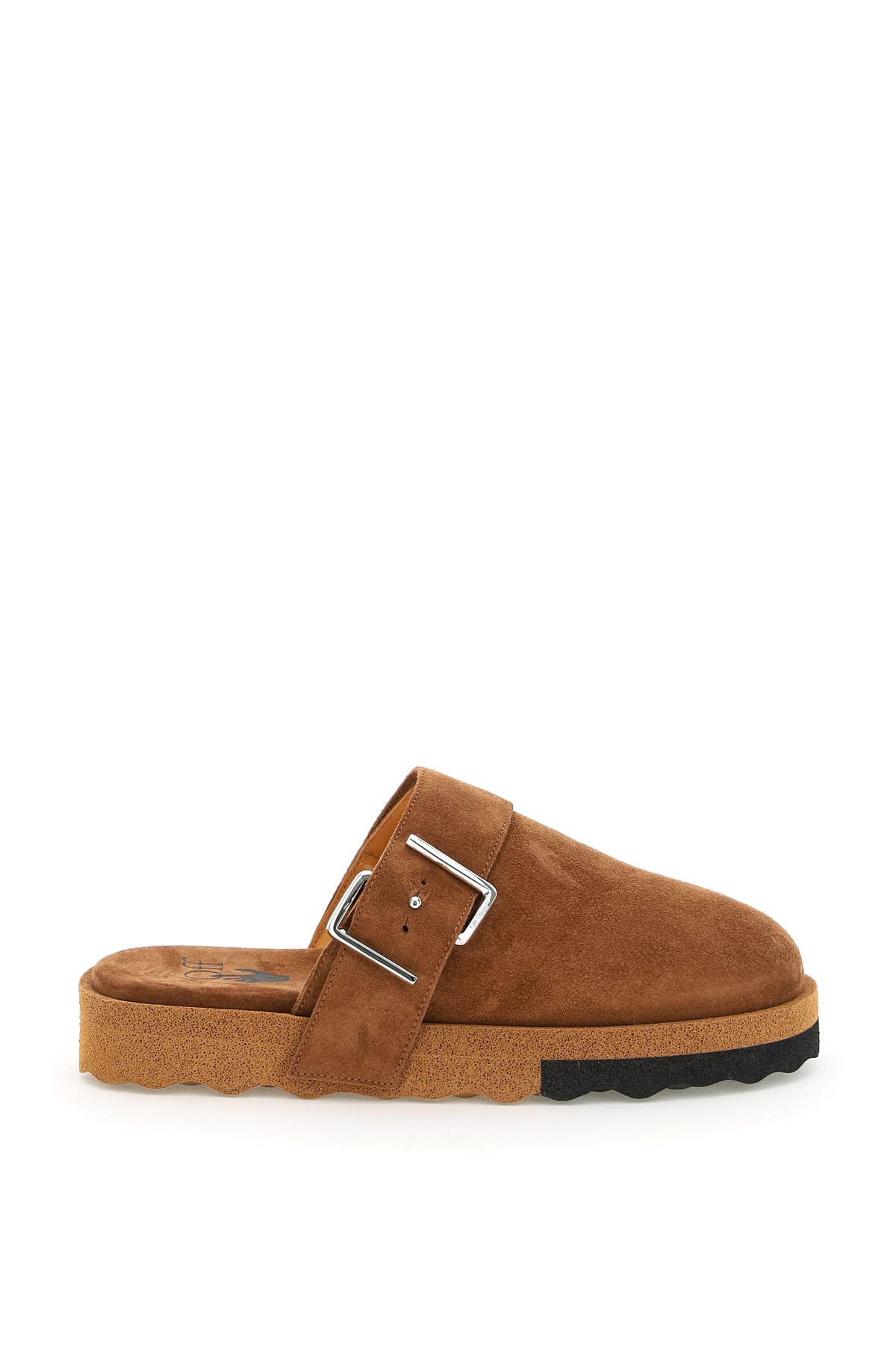 Off-White Comfort Suede Slippers