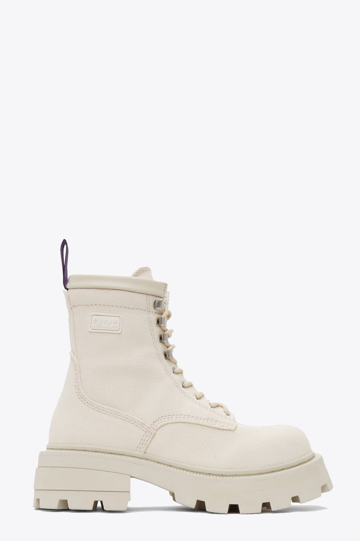 Eytys Off-white Canvas Ankle Boots