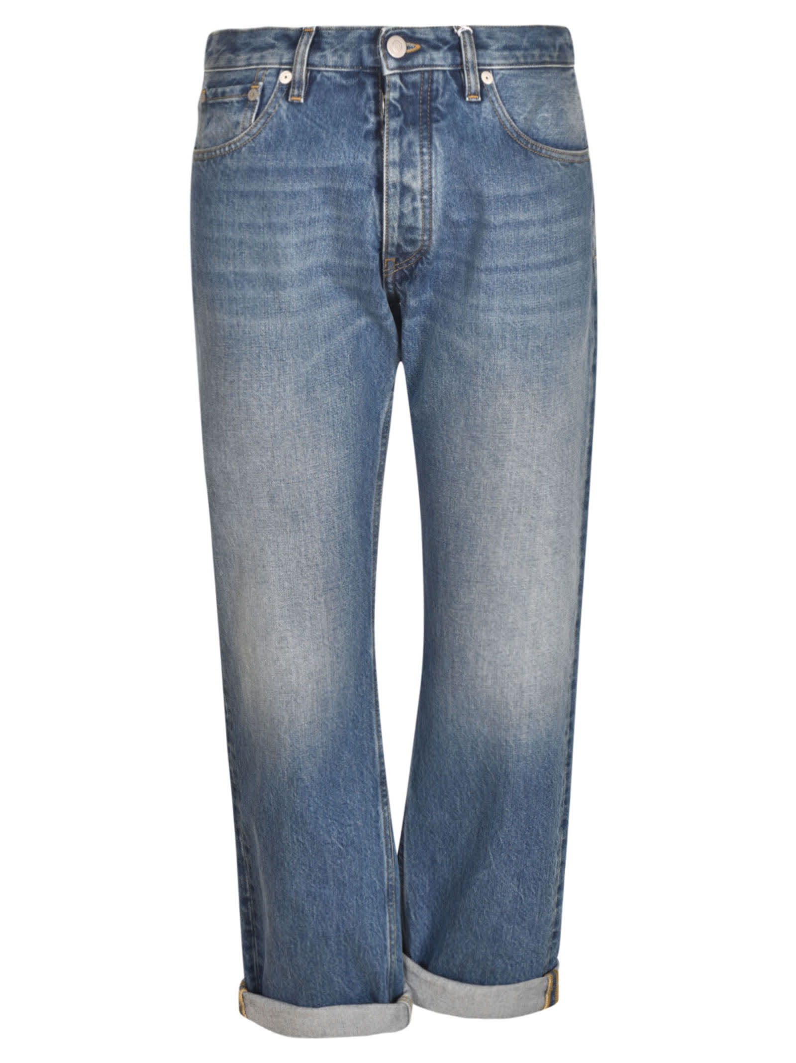Click to view more detailed imagery on our partner's website Maison Margiela Straight Jeans In Blue