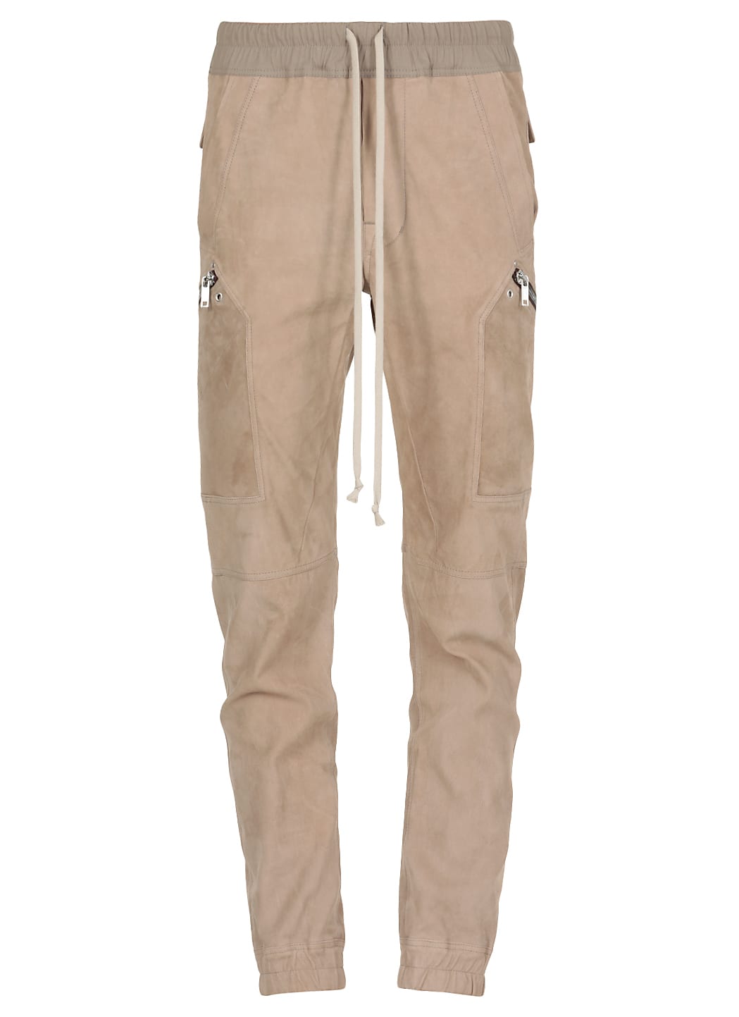 Rick Owens Cargo Jog Trousers In Neutrals/grey