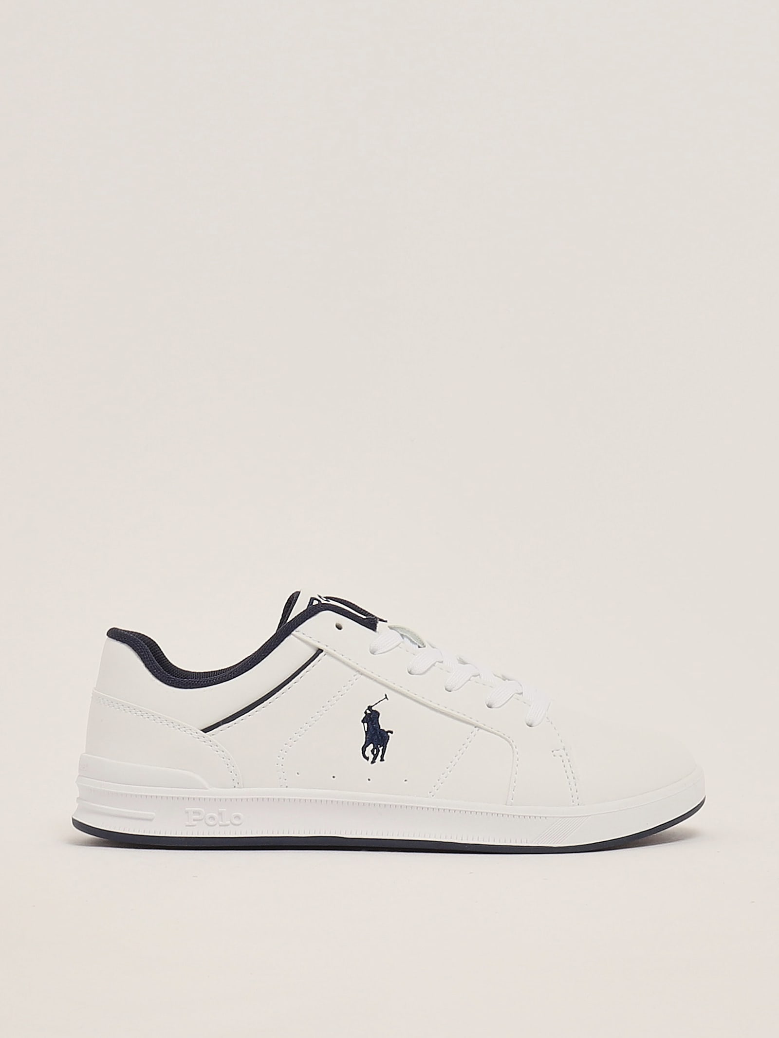 Polo Ralph Lauren Polo Pony Round-toe Sneakers In Neutral
