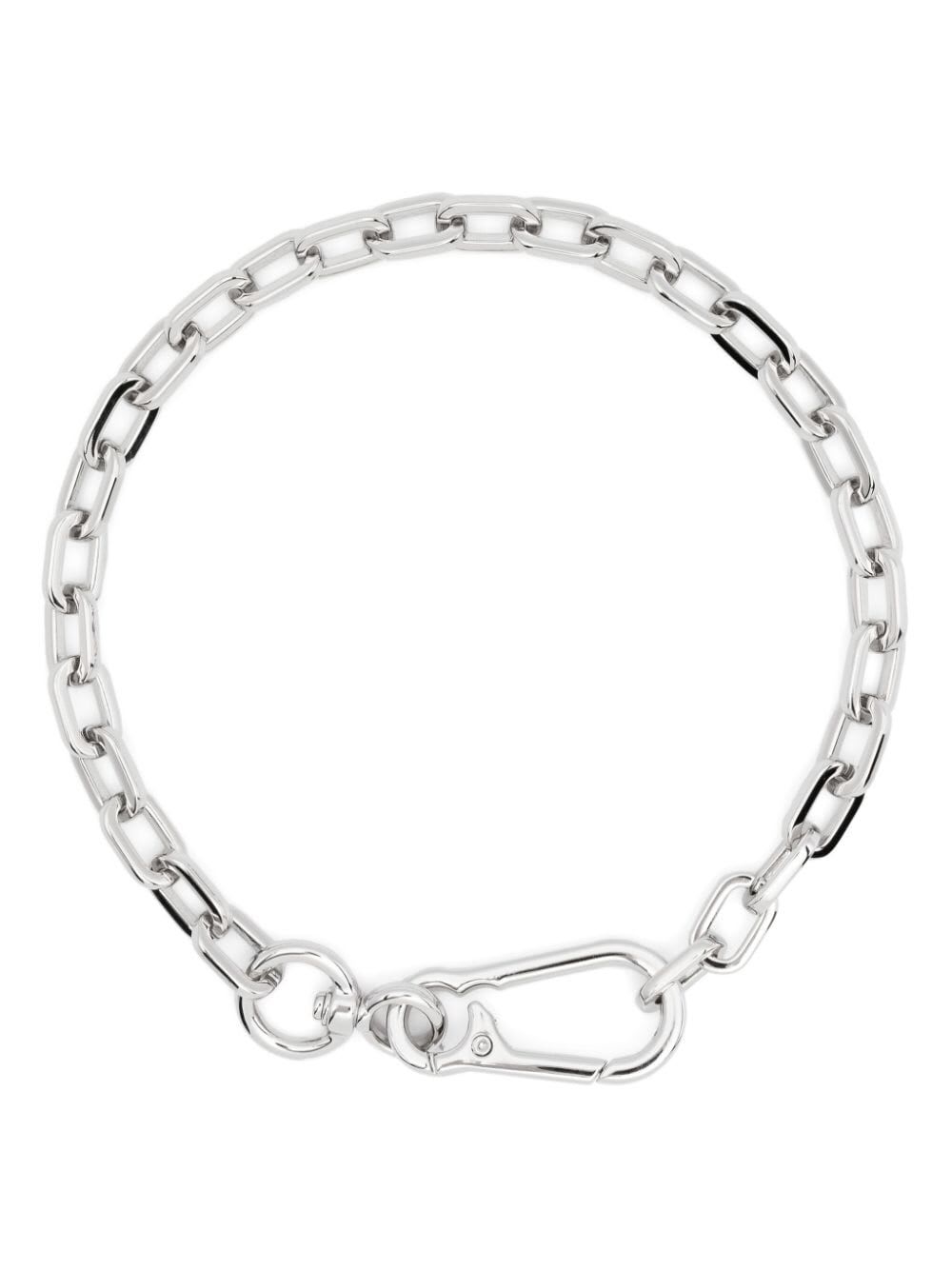 White Rolo Choker