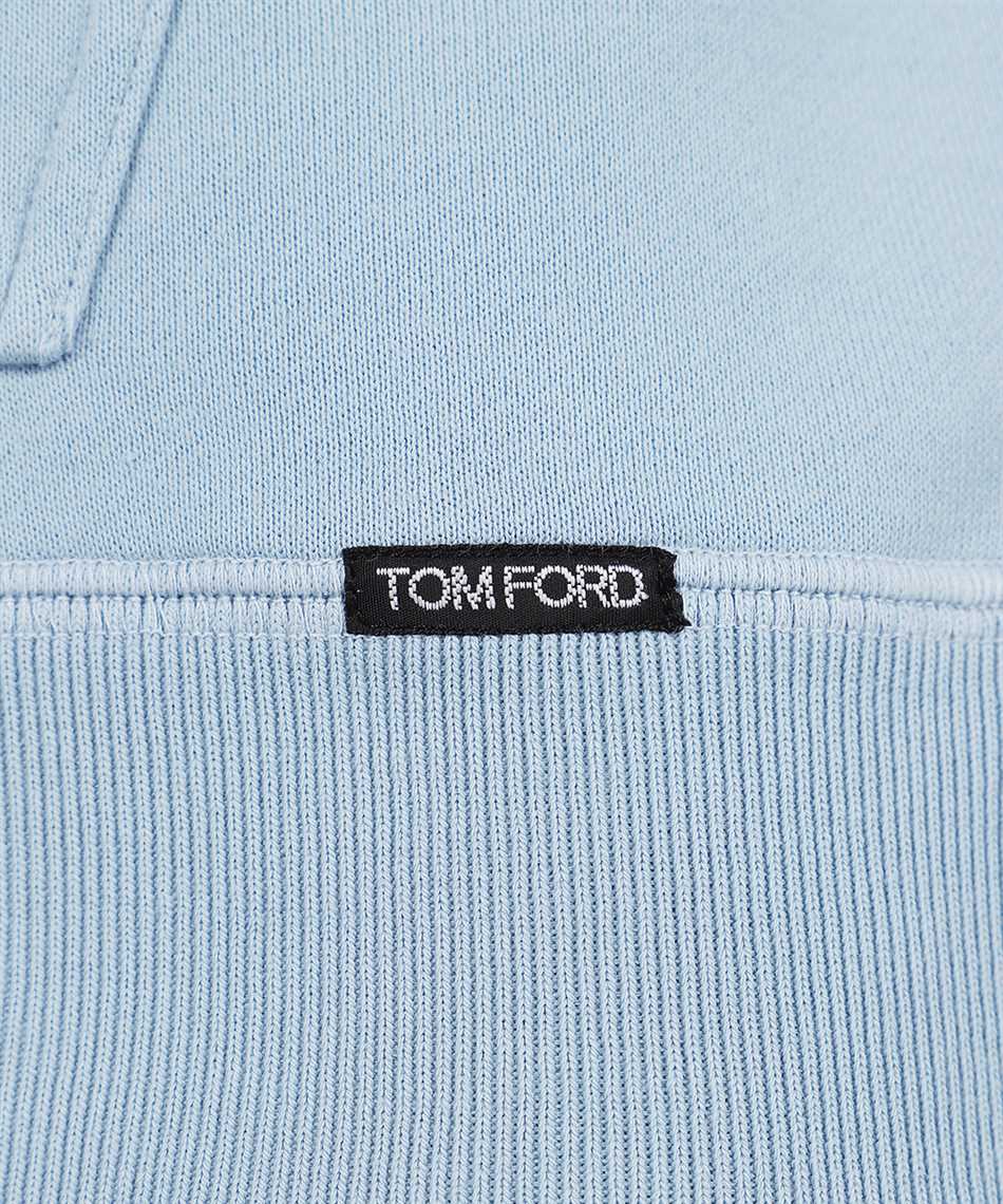 Shop Tom Ford Edy Hooded Wool Sweater In Blue