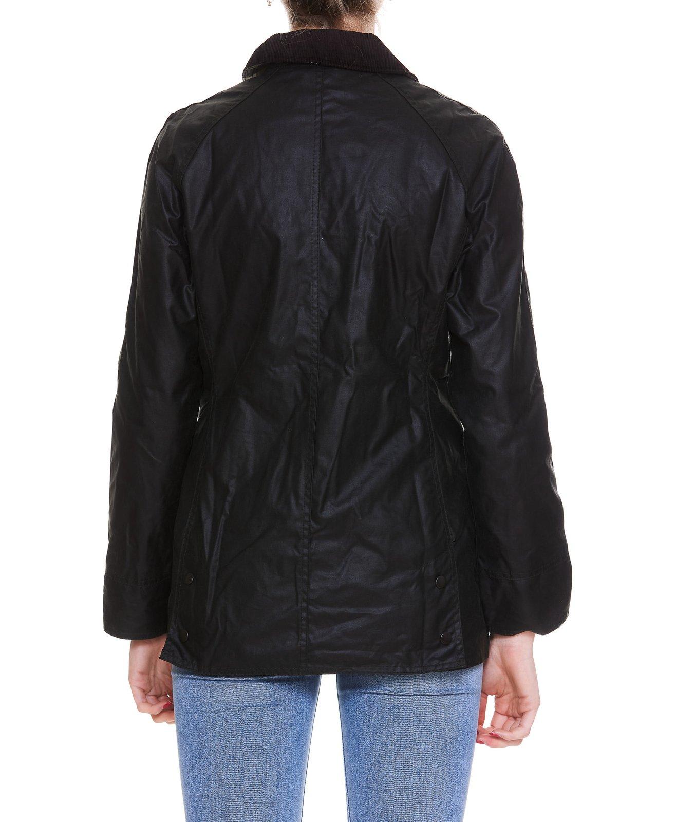 BARBOUR BEADNELL WAXED LONG-SLEEVED JACKET 