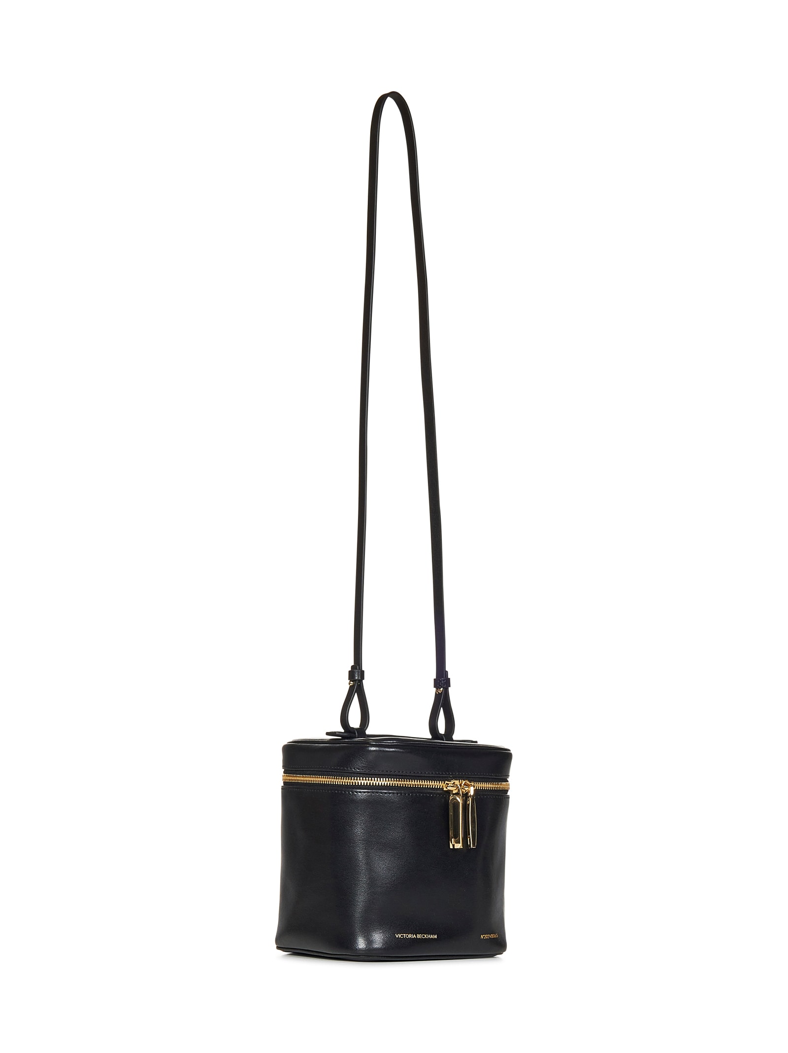 Shop Victoria Beckham Vanity Cube Shoulder Bag In Black